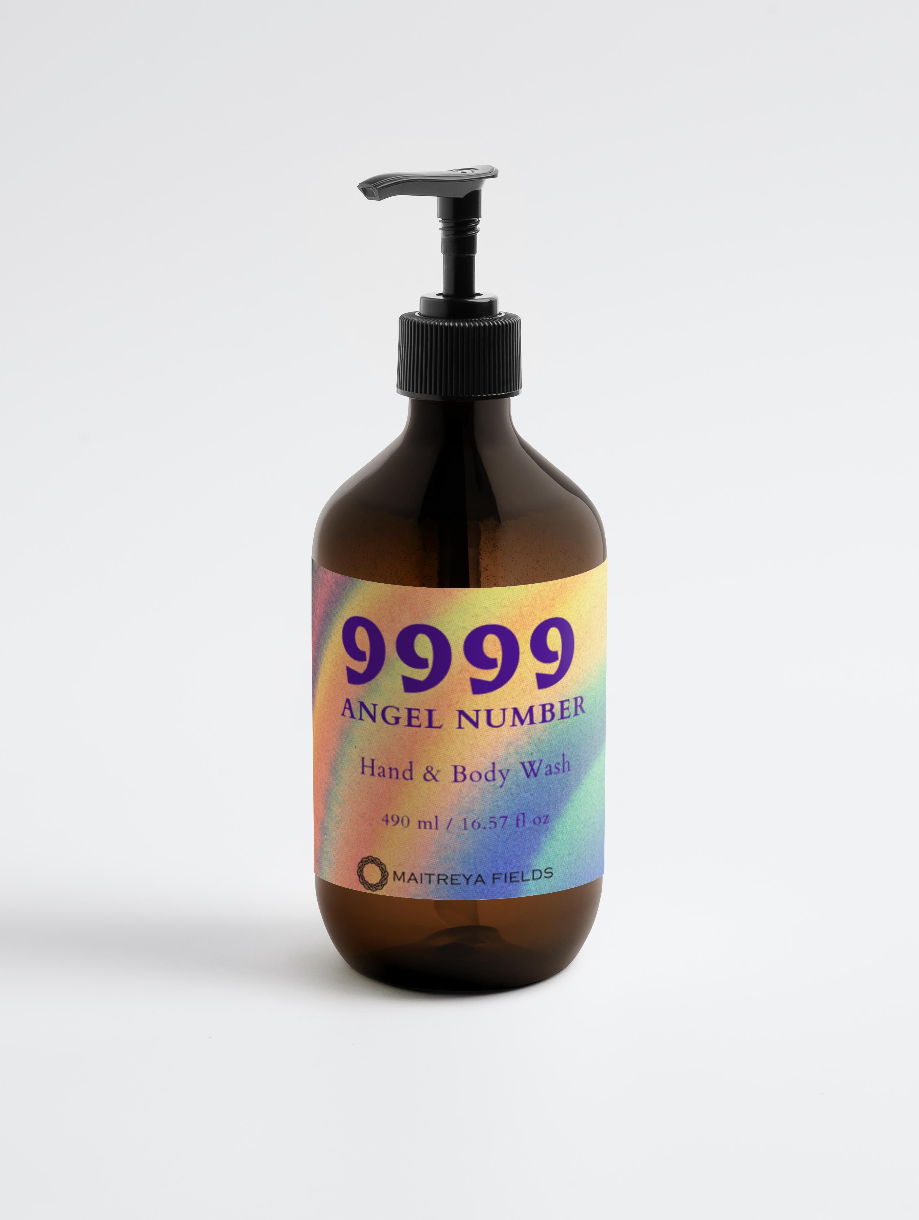 9999 Angel Number - Hand & Body Wash, Ginger & Smoky Cardamom