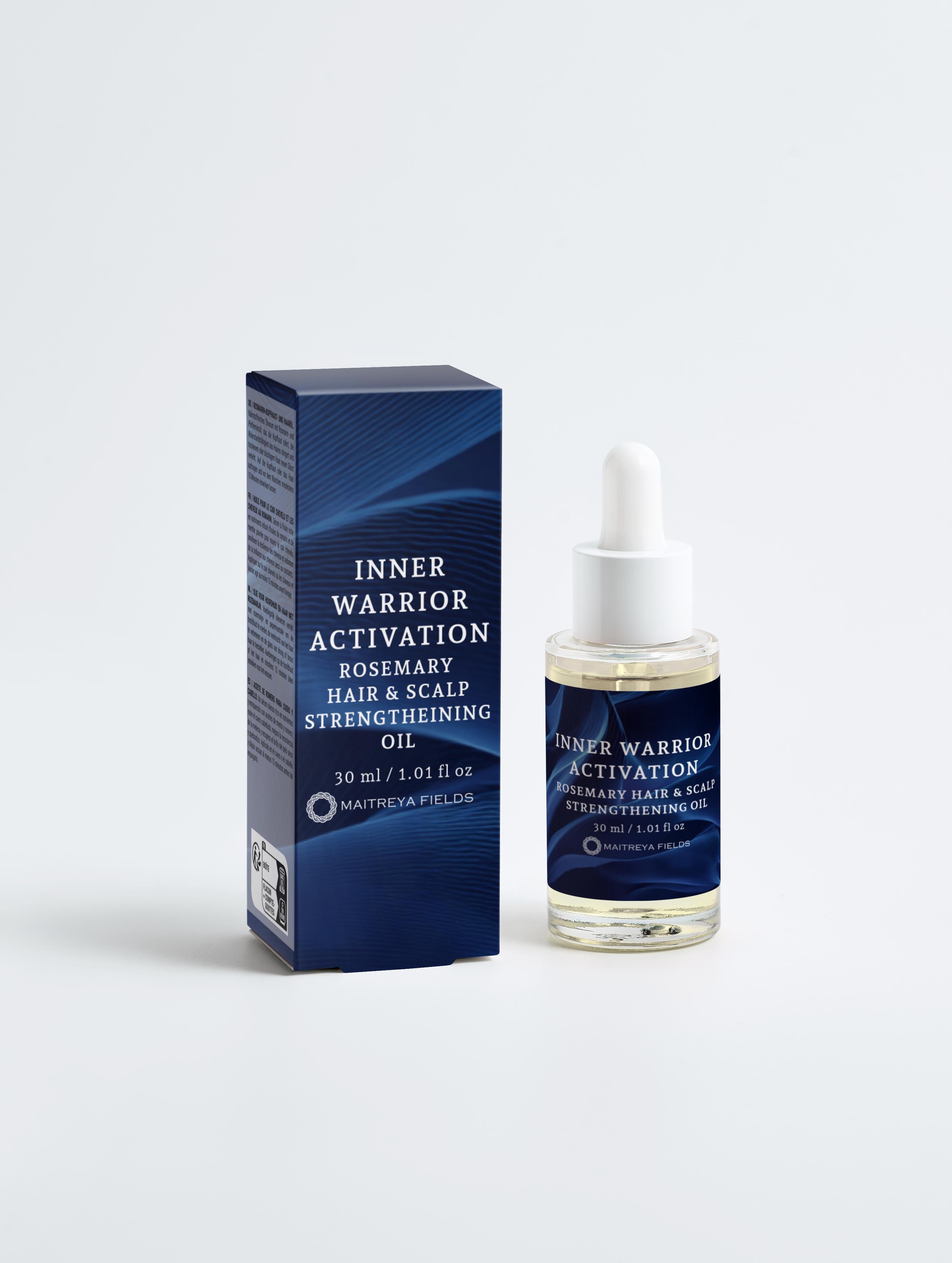INNER WARRIOR ACTIVATION - Rosemary Hair & Scalp Strengthening Oil