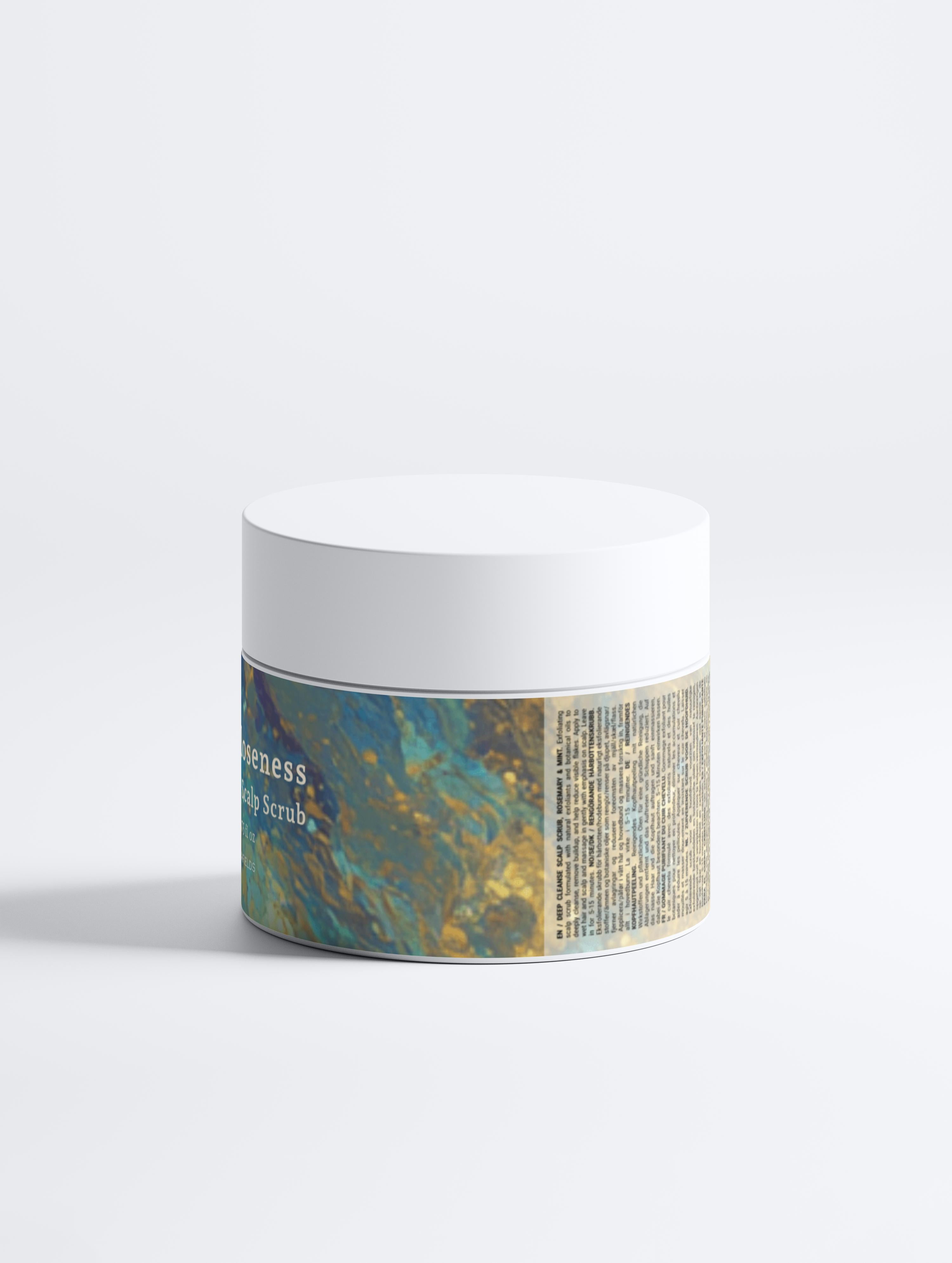 Fear of Closeness - Deep Cleanse Scalp Scrub, Rosemary & Mint