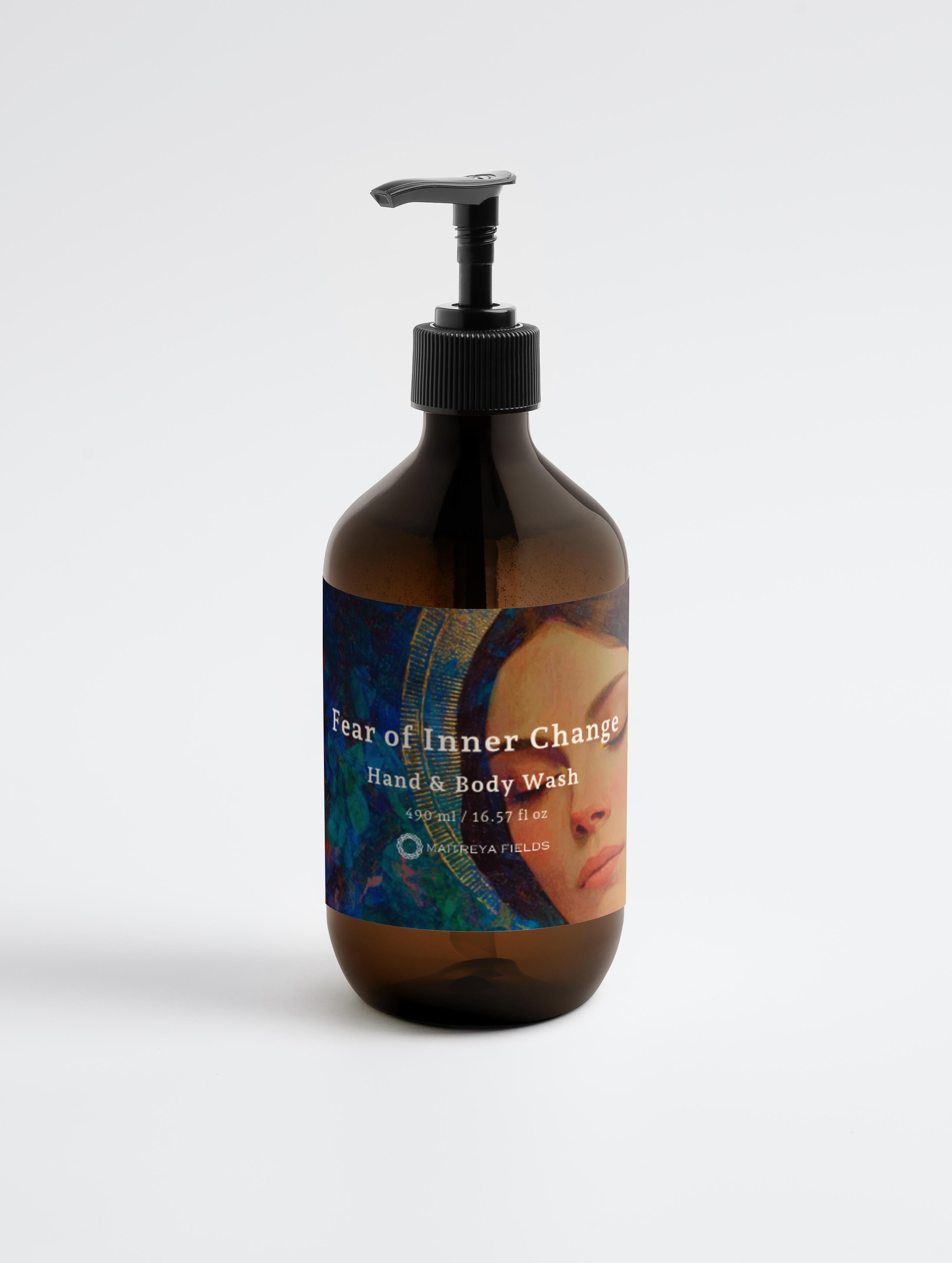 Fear of Inner Change - Hand & Body Wash, Peppermint & Dark Cedar