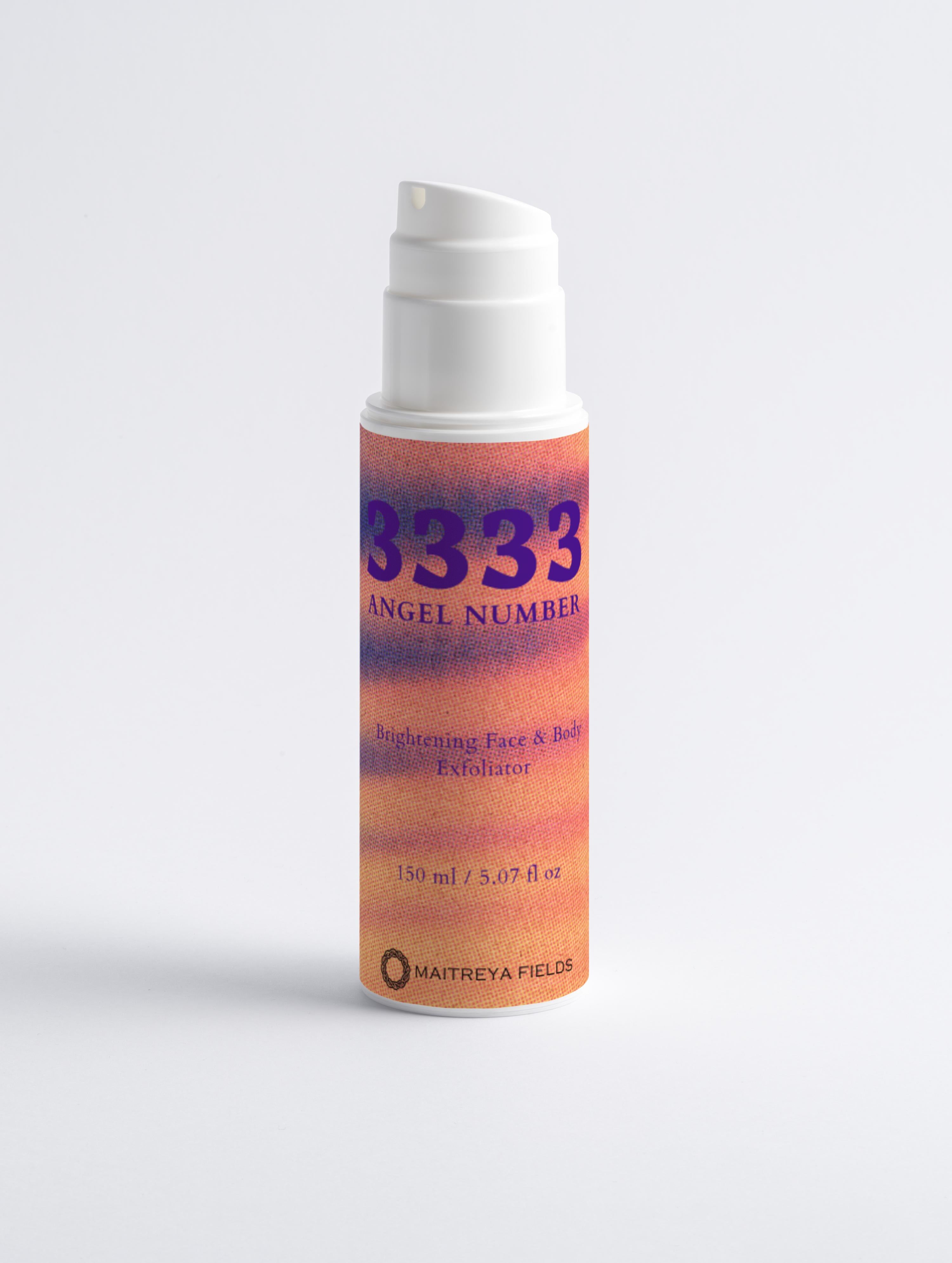 3333 Angel Number - Brightening Face&Body Exfoliator with Kojic Acid