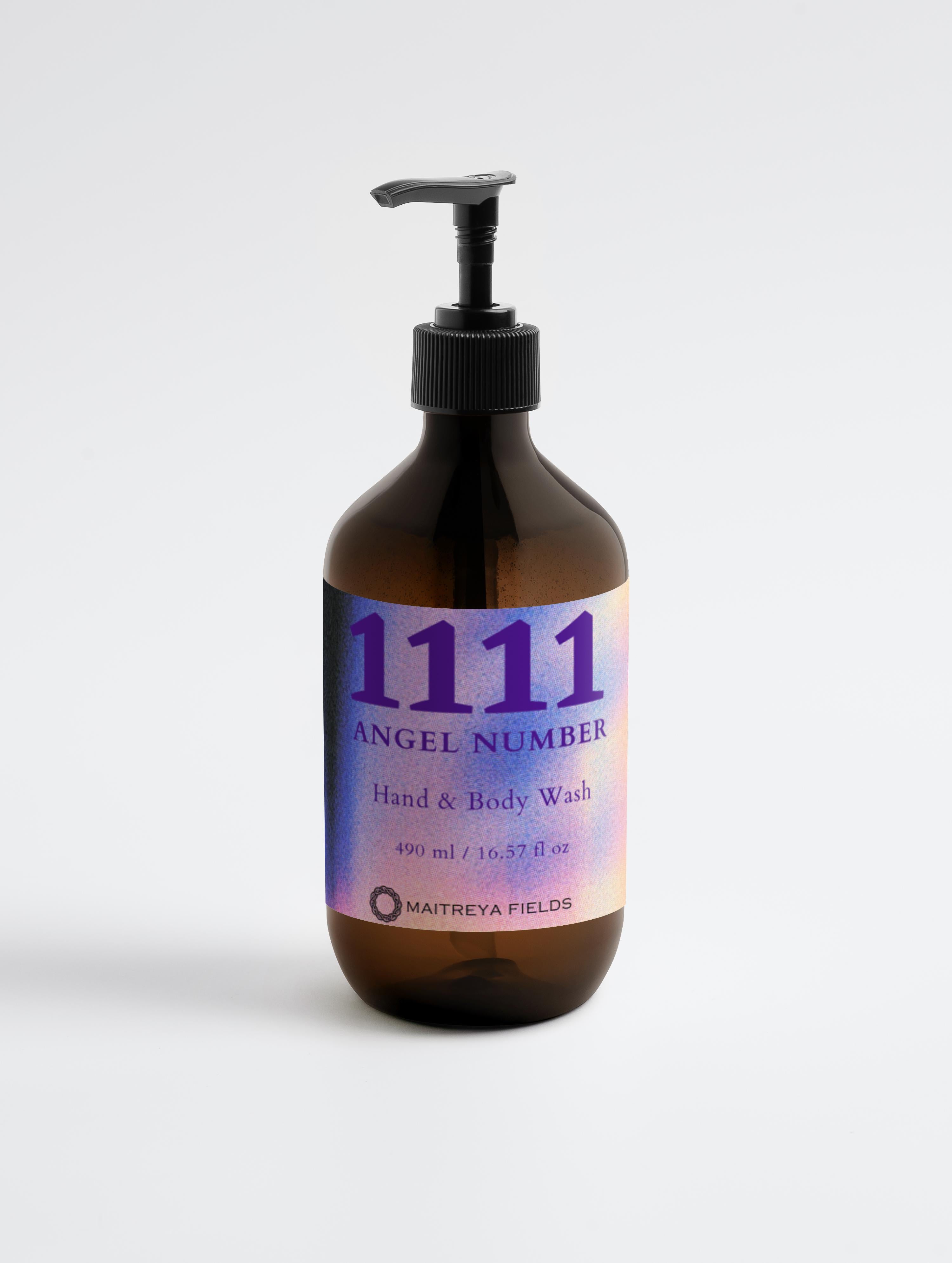 1111 Angel Number - Hand & Body Wash, Ginger & Smoky Cardamom