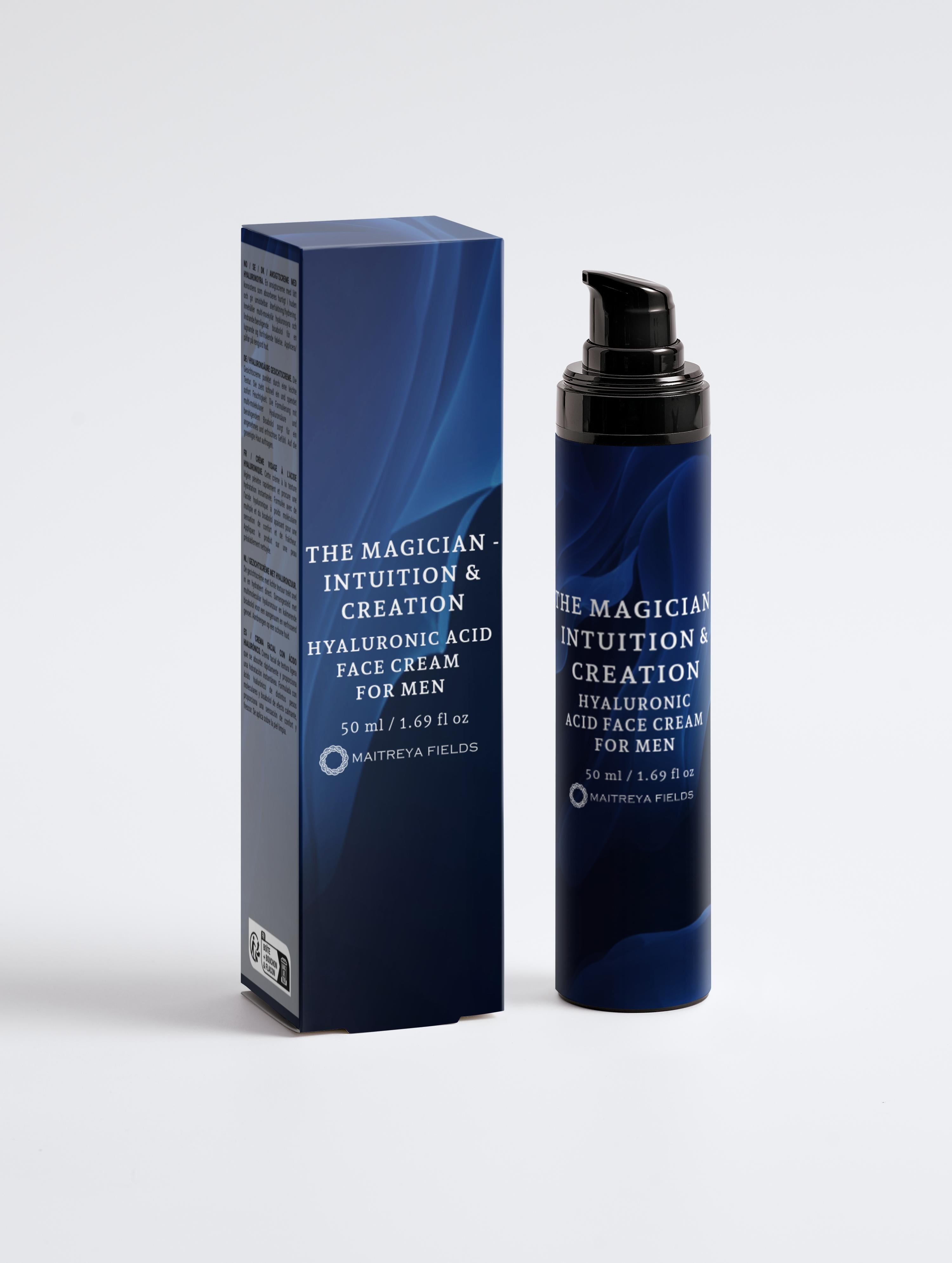 THE MAGICIAN - INTUITION & CREATION - Hyaluronic Acid Face Cream for Men