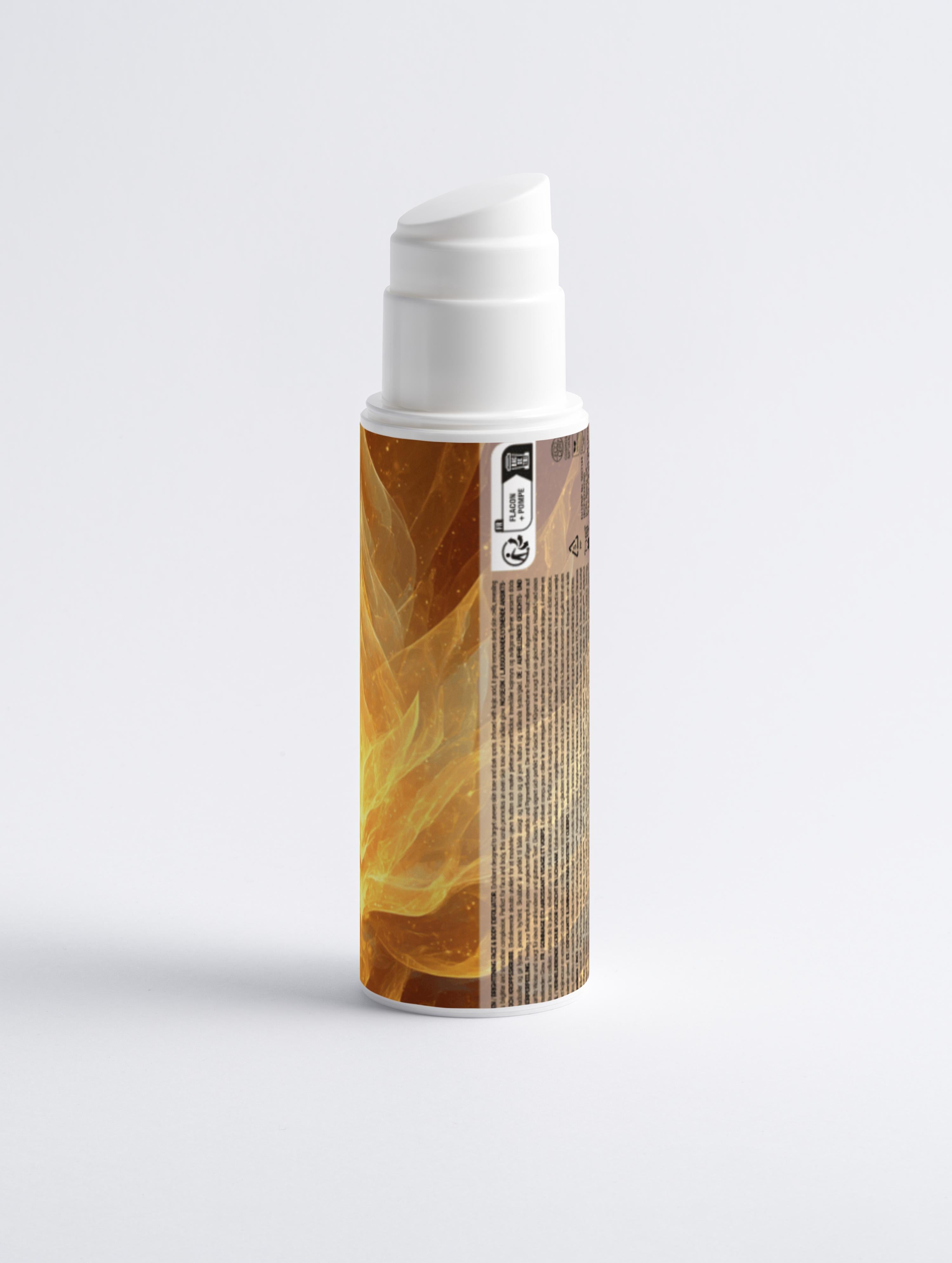 Golden Flame of Illumination - Brightening Face&Body Exfoliator with Kojic Acid