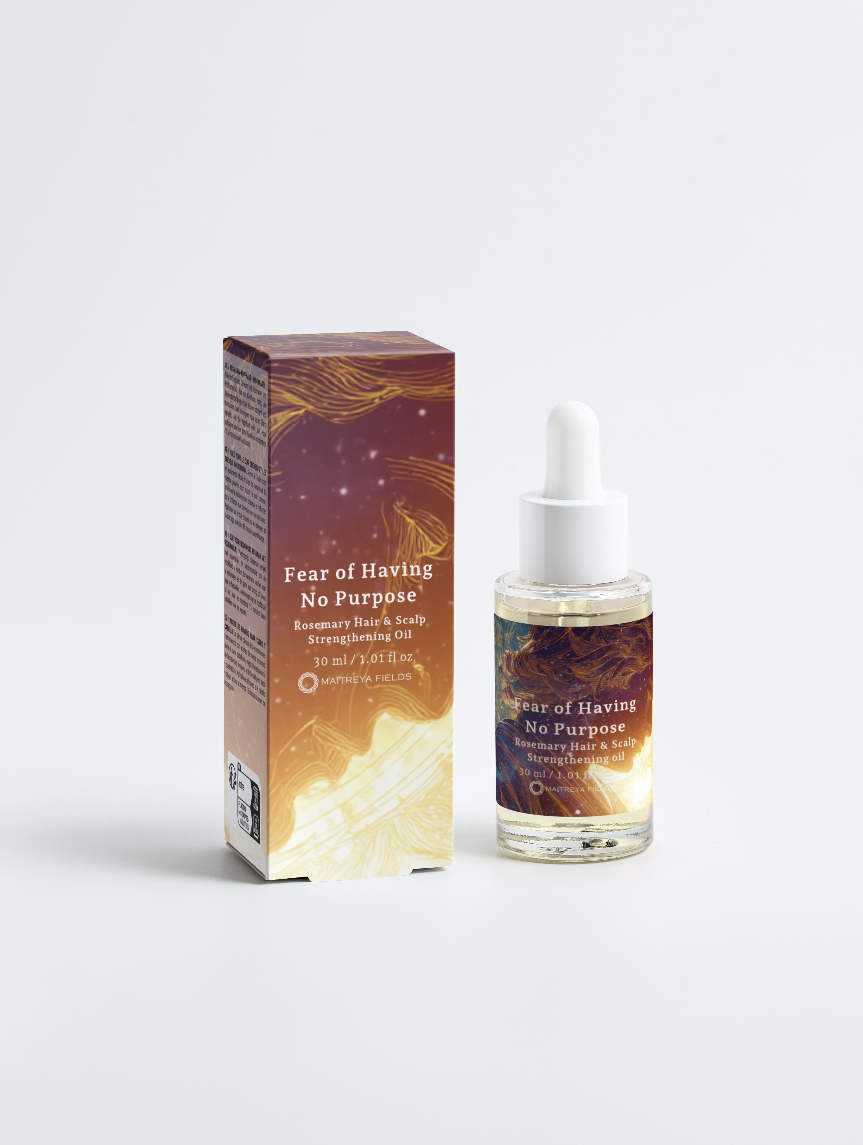 Fear of Having No Purpose - Rosemary Hair & Scalp Strengthening Oil