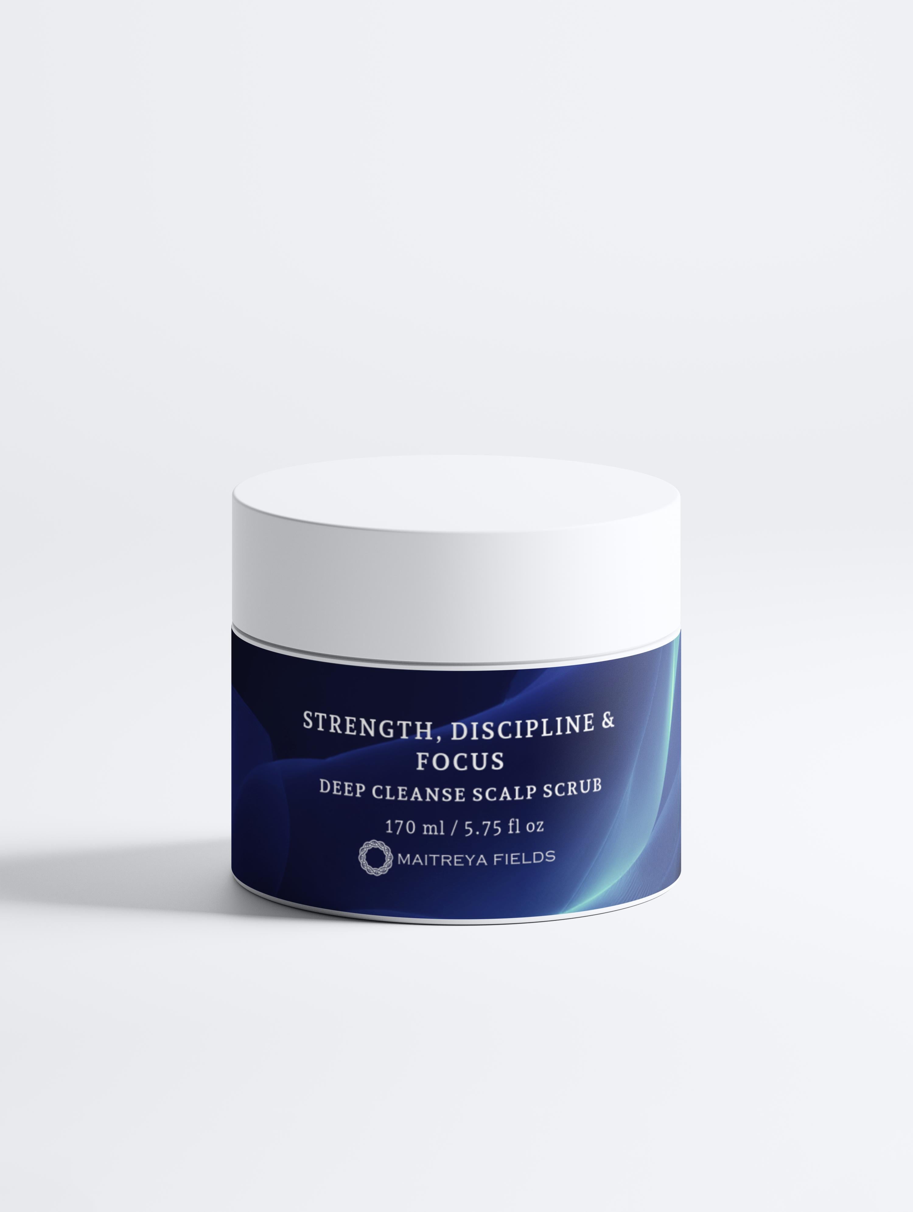 STRENGTH, DISCIPLINE & FOCUS - Deep Cleanse Scalp Scrub, Rosemary & Mint