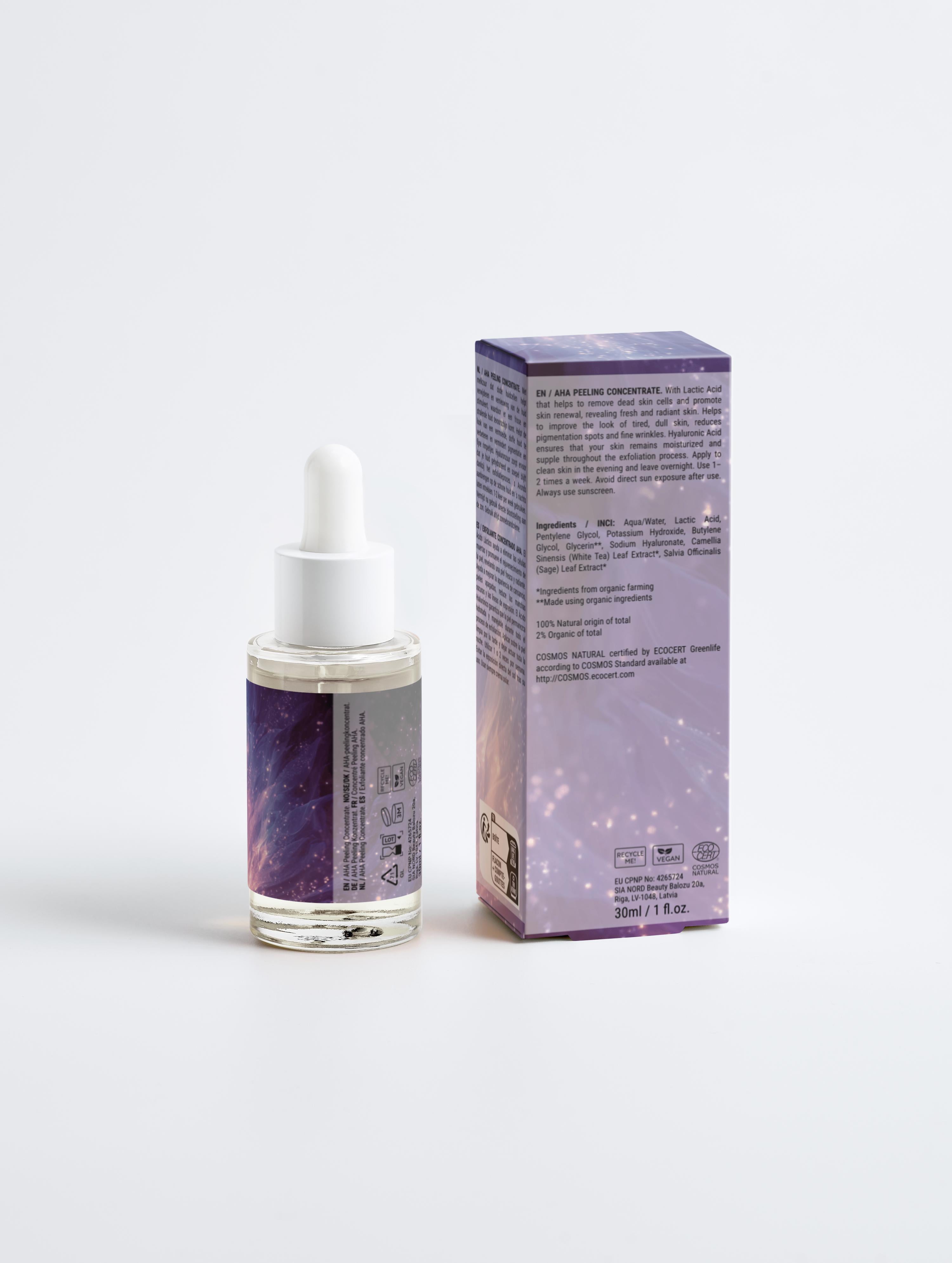 Violet Flame Energy Clearing - AHA Peeling Concentrate