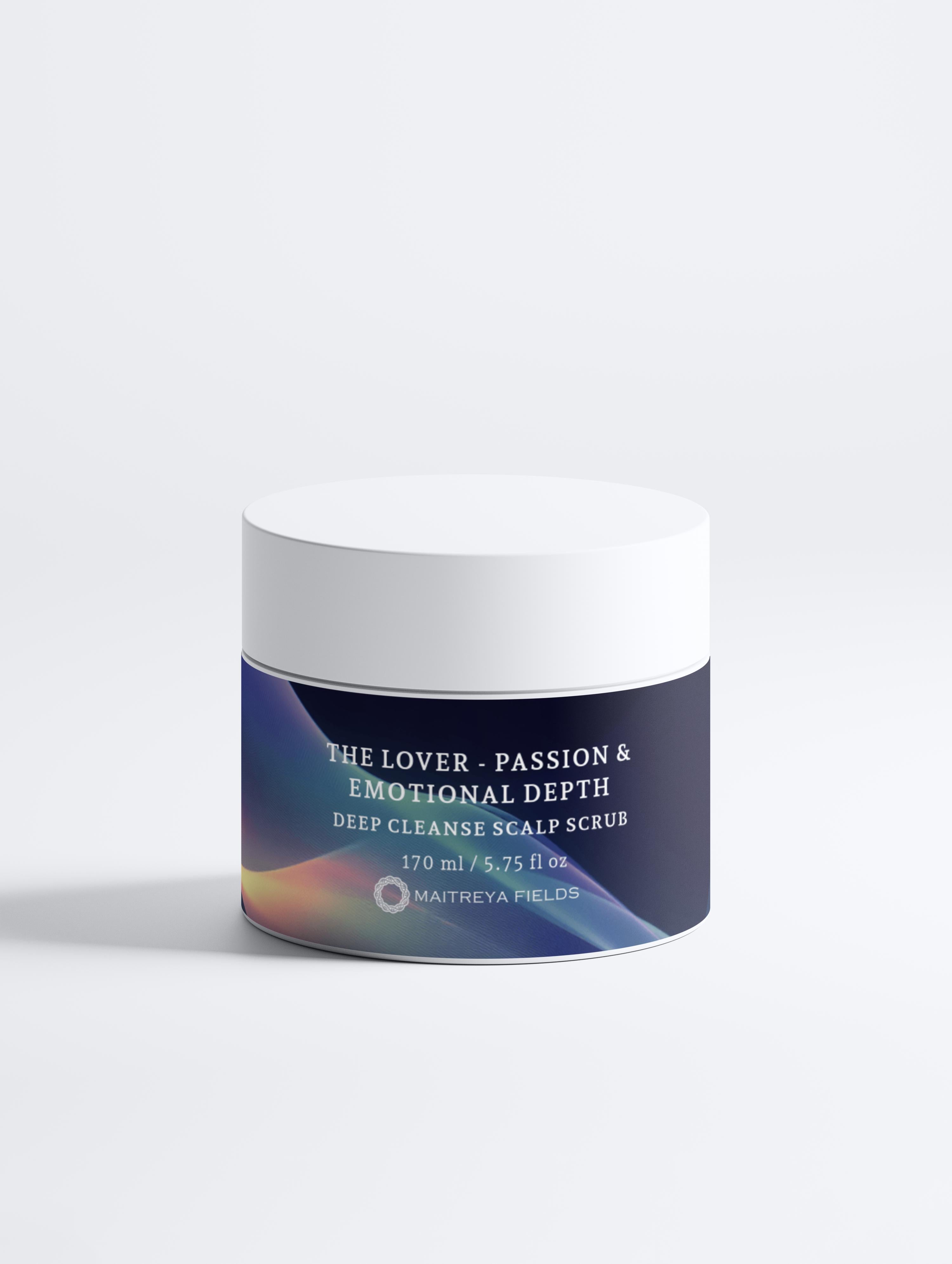 THE LOVER - PASSION & EMOTIONAL DEPTH - Deep Cleanse Scalp Scrub, Rosemary & Mint