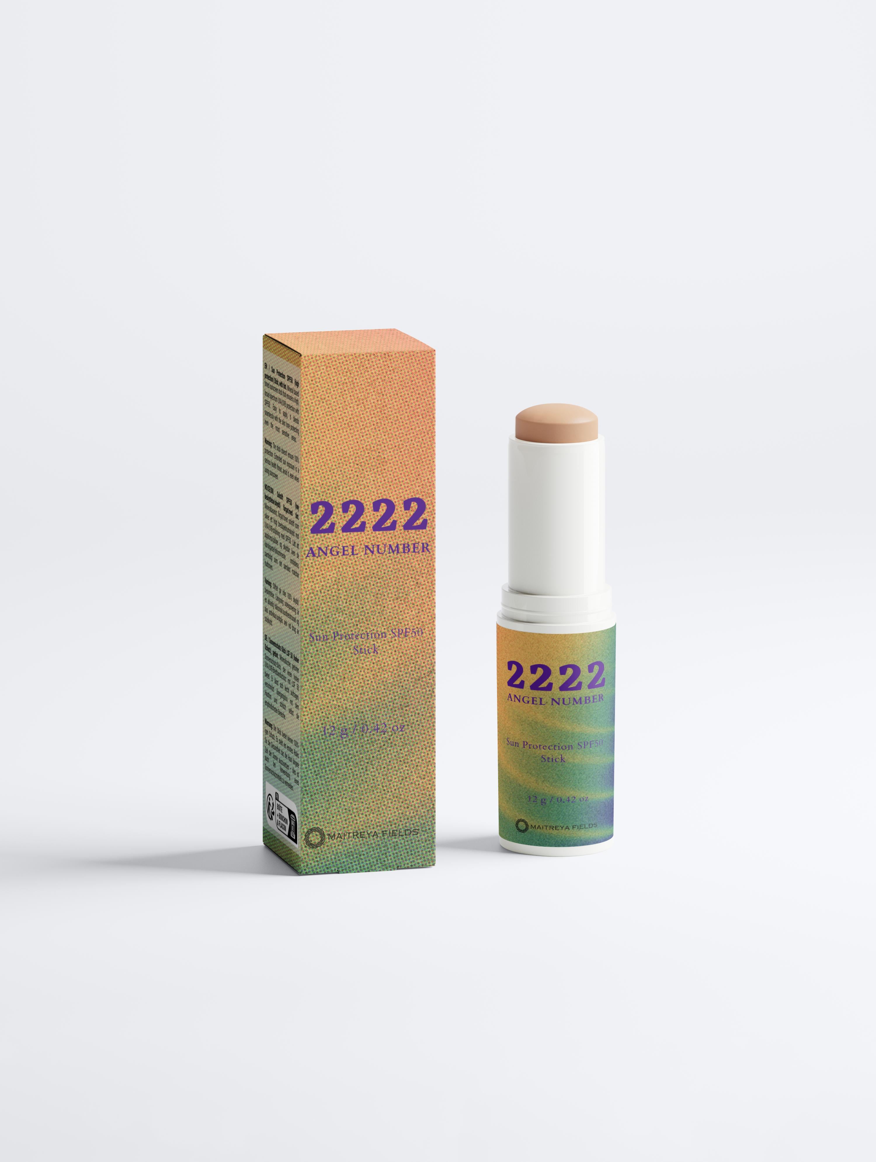 2222 Angel Number - Sun Protection SPF50 Stick, with tint