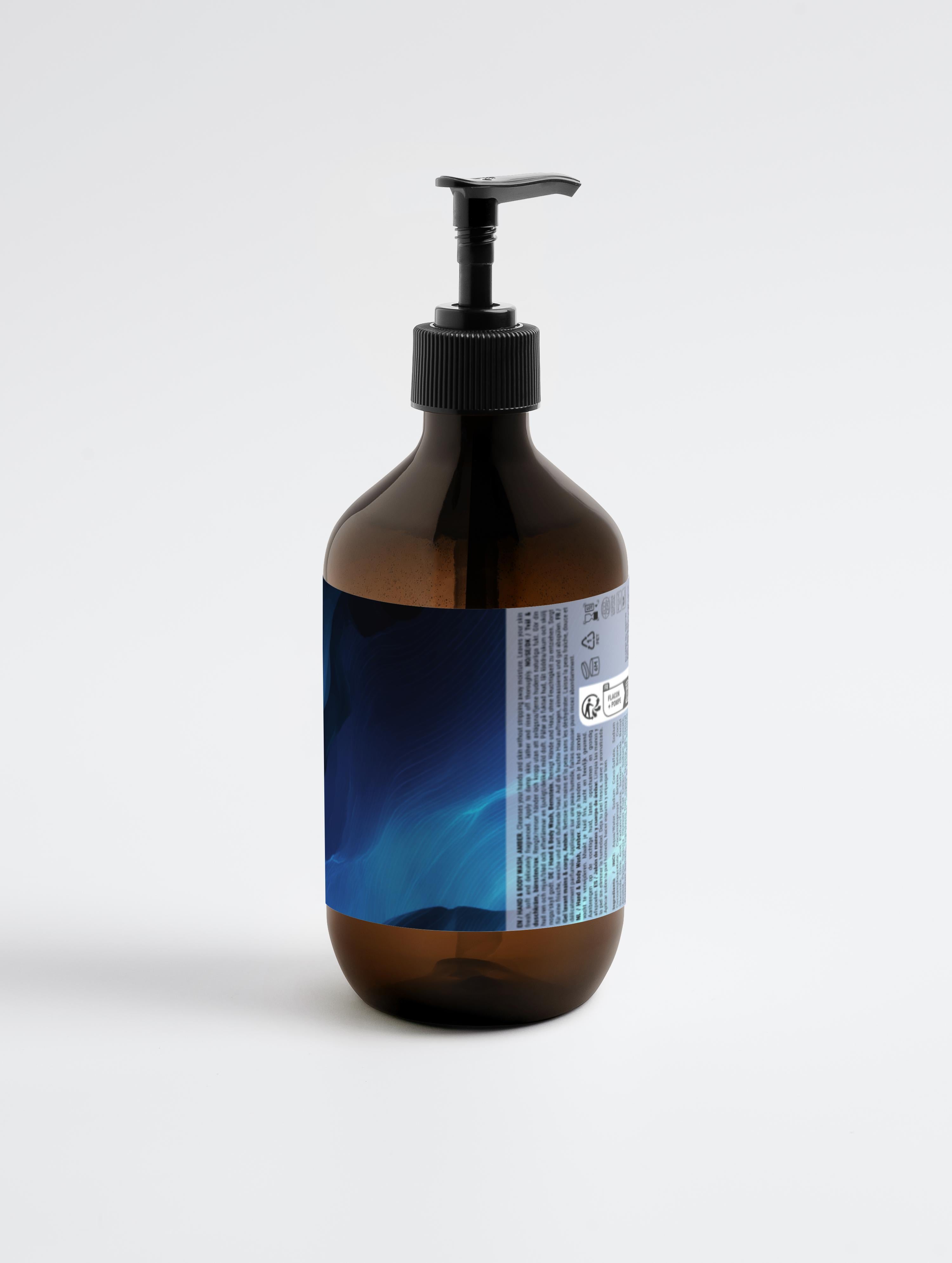GROUNDED MASCULINE PRESENCE - Hand & Body Wash, Patchouli & Amber Vanilla