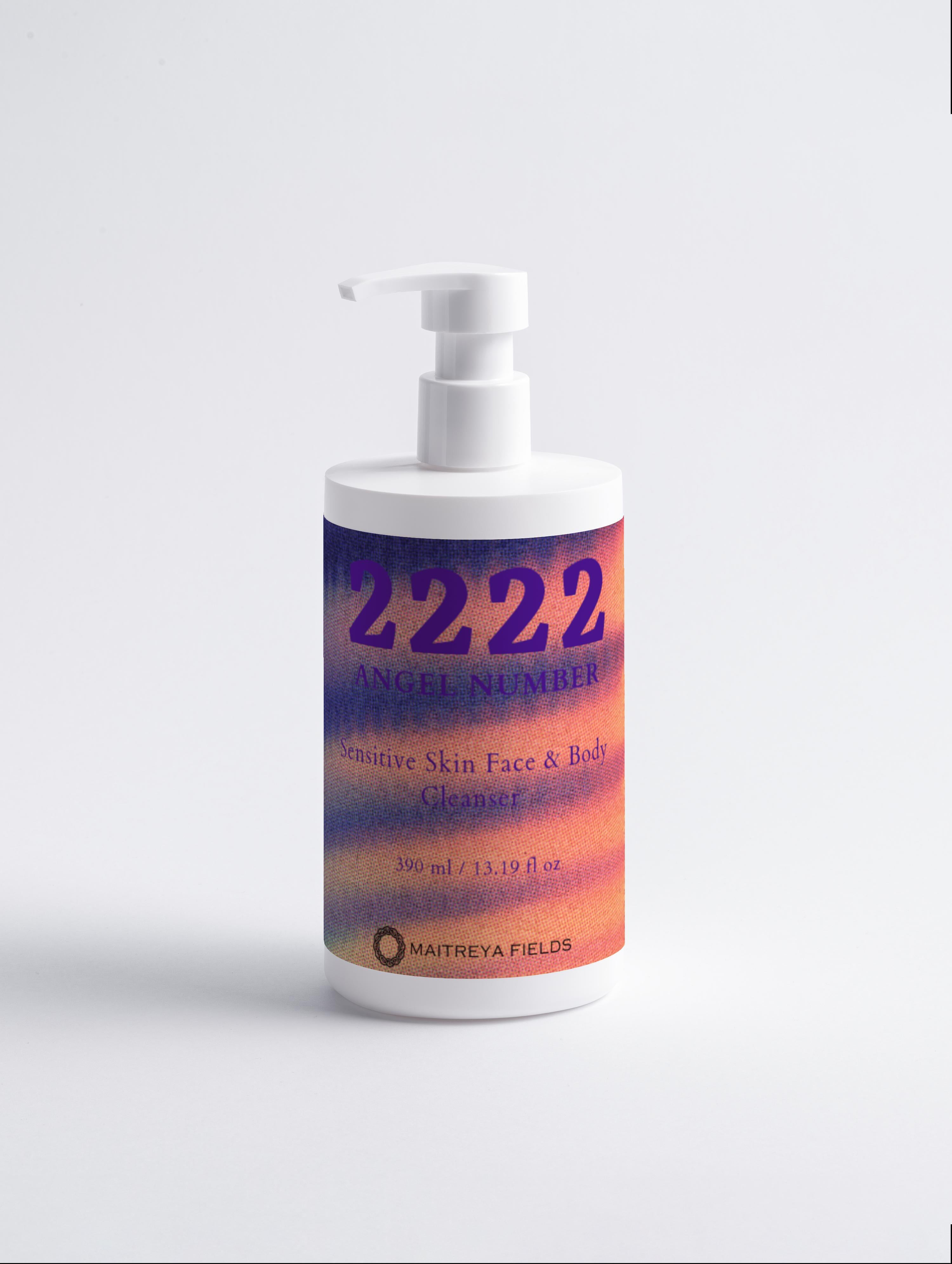 2222 Angel Number - Sensitive Skin Face & Body Cleanser