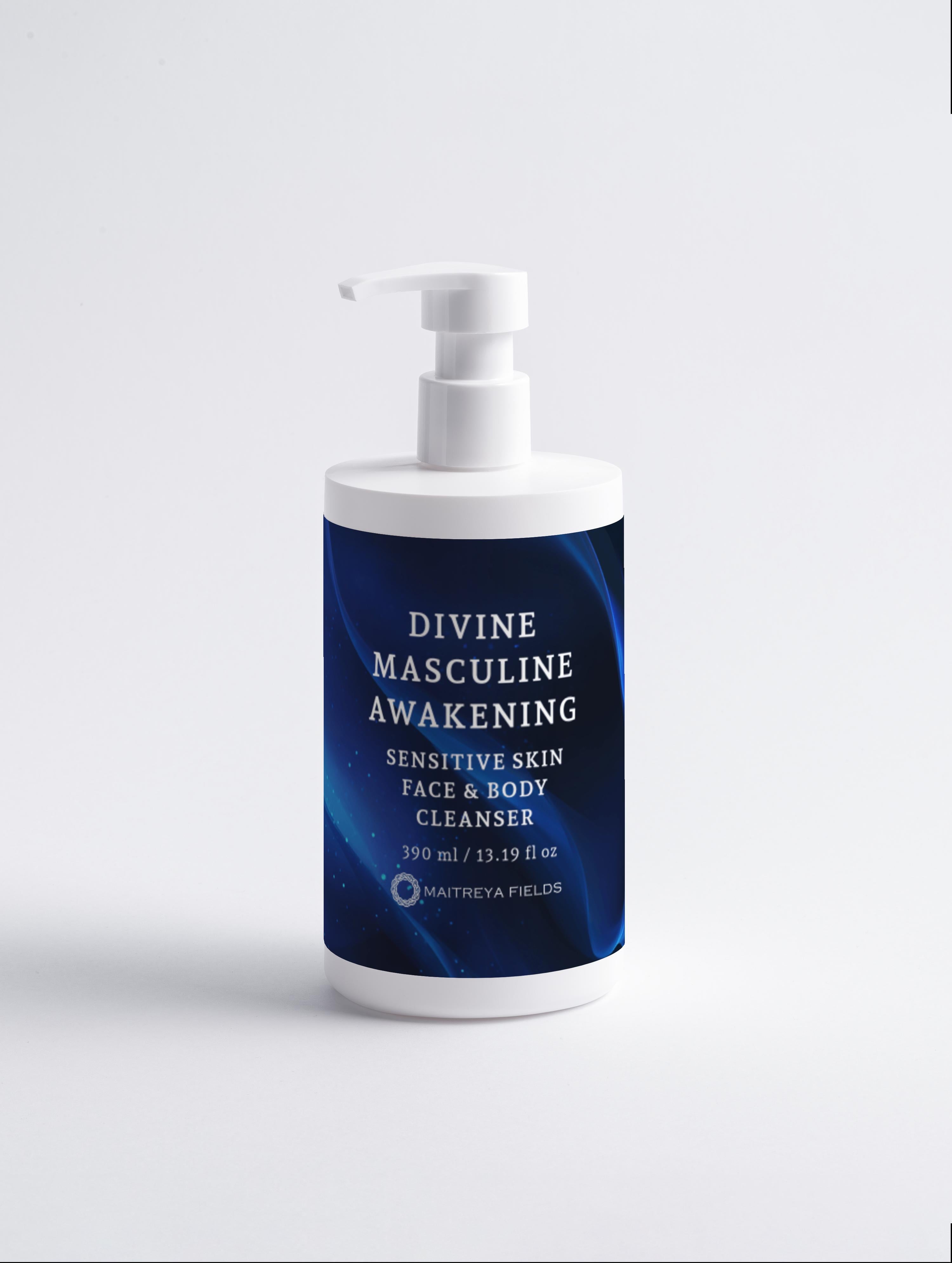 DIVINE MASCULINE AWAKENING - Sensitive Skin Face & Body Cleanser