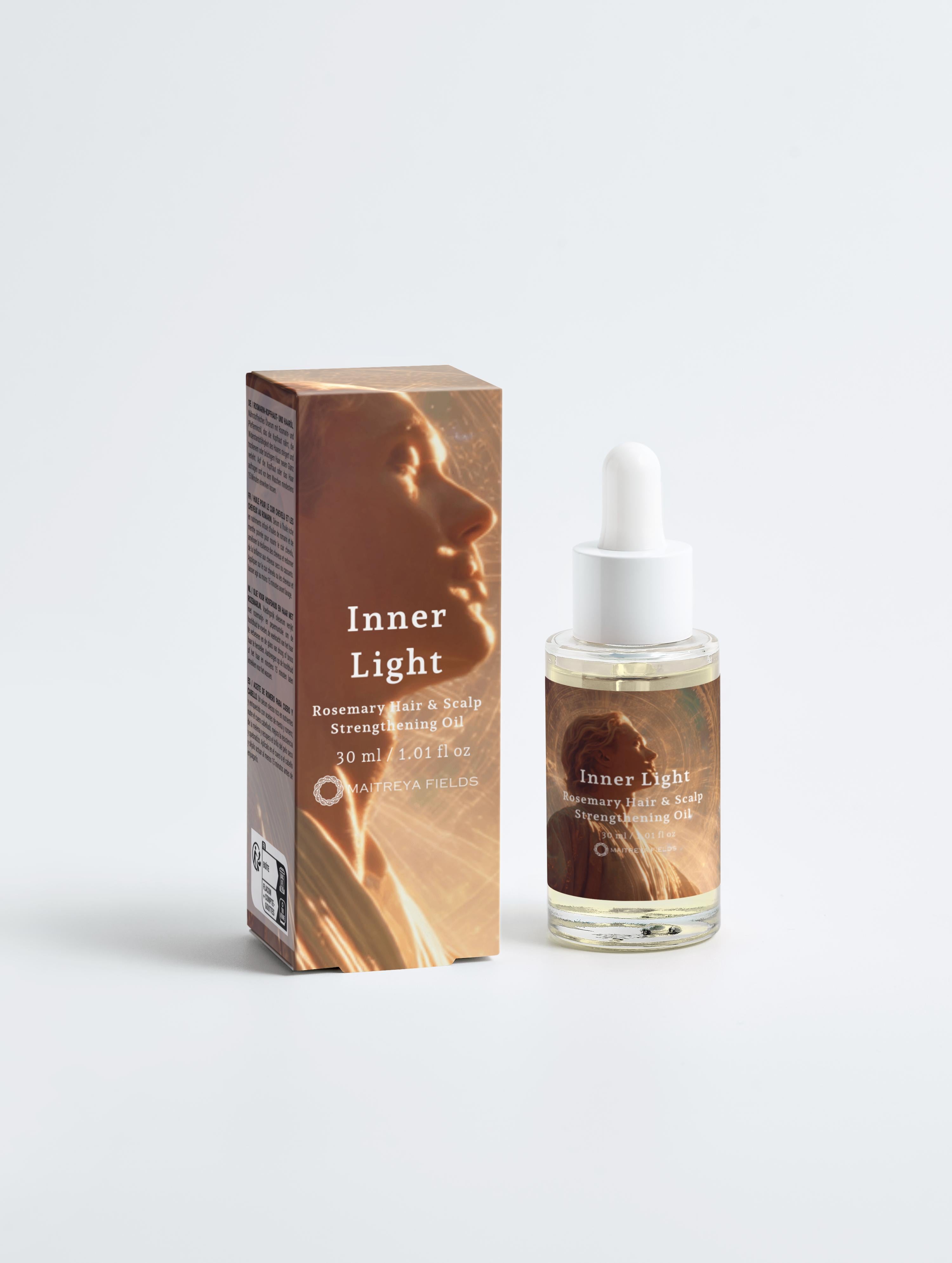Inner Light - Rosemary Hair & Scalp Strengthening Oil