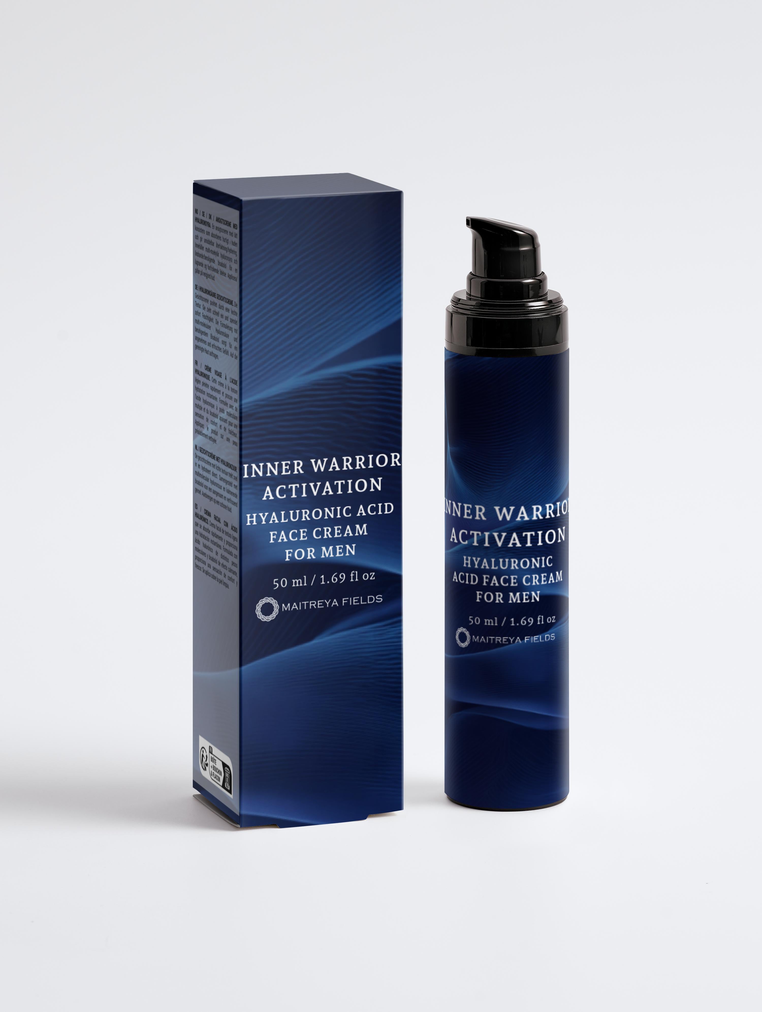 INNER WARRIOR ACTIVATION - Hyaluronic Acid Face Cream for Men
