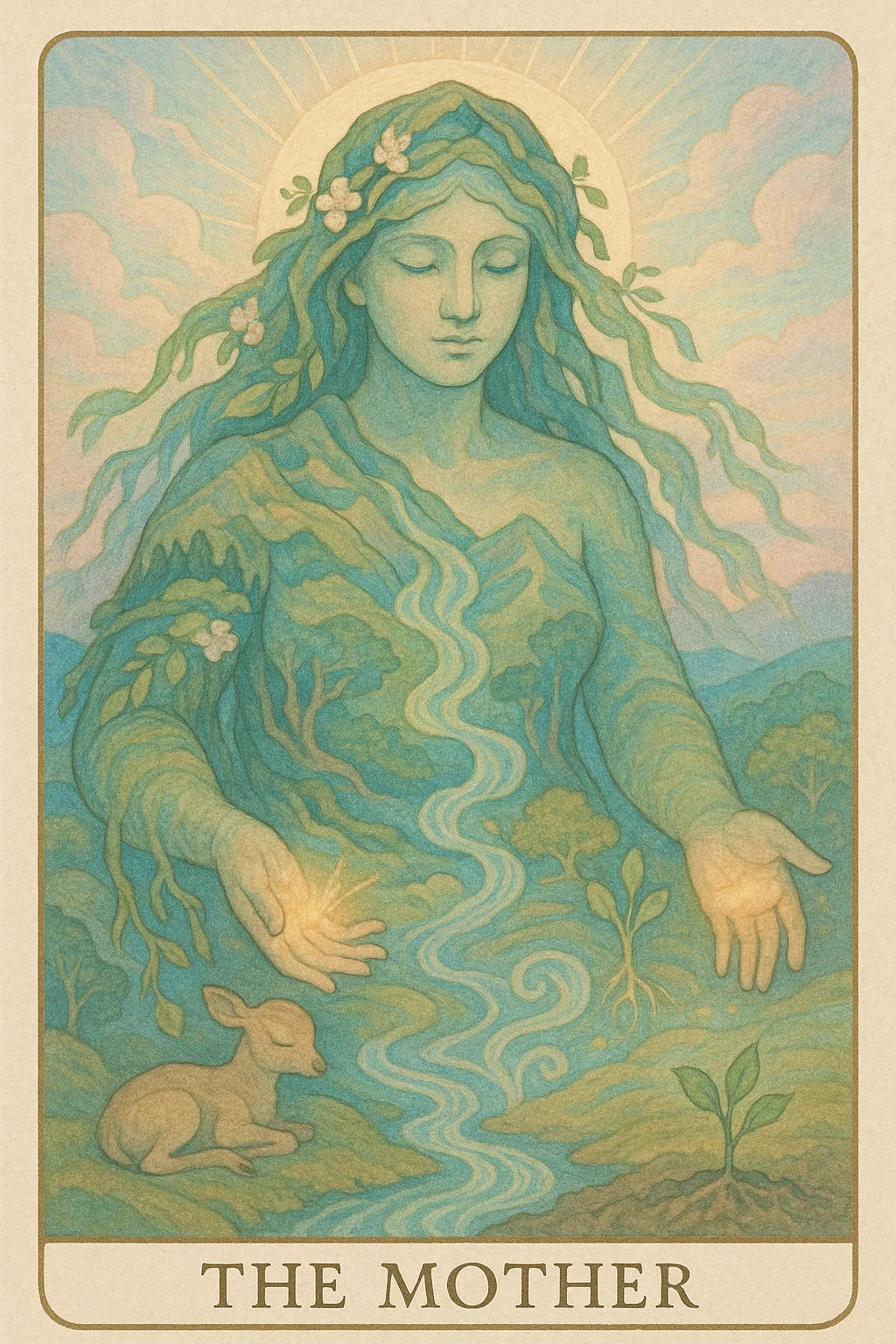 The Mother-Healer - Infused with Maitreya Reiki