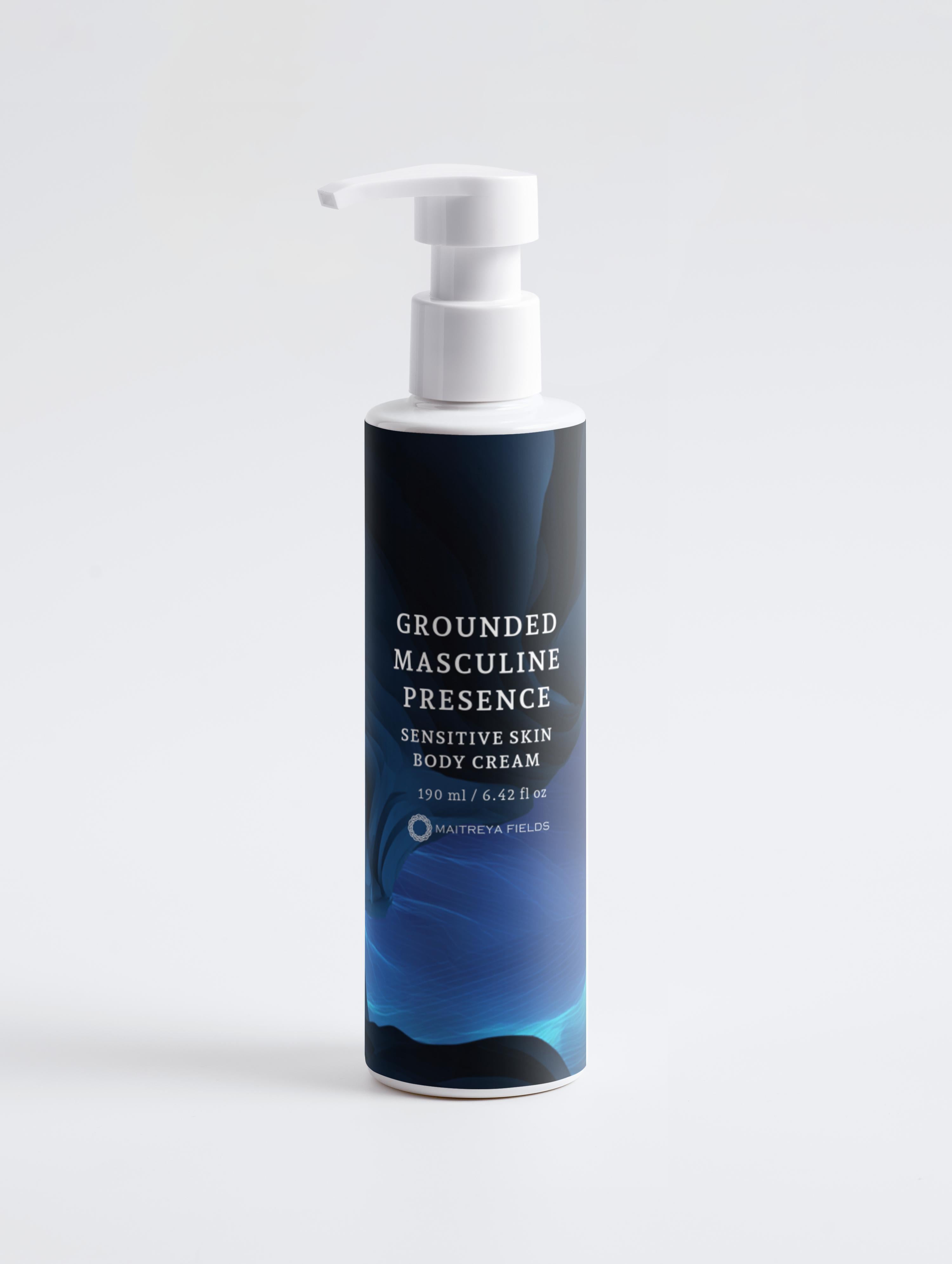 GROUNDED MASCULINE PRESENCE - Sensitive Skin Body Cream