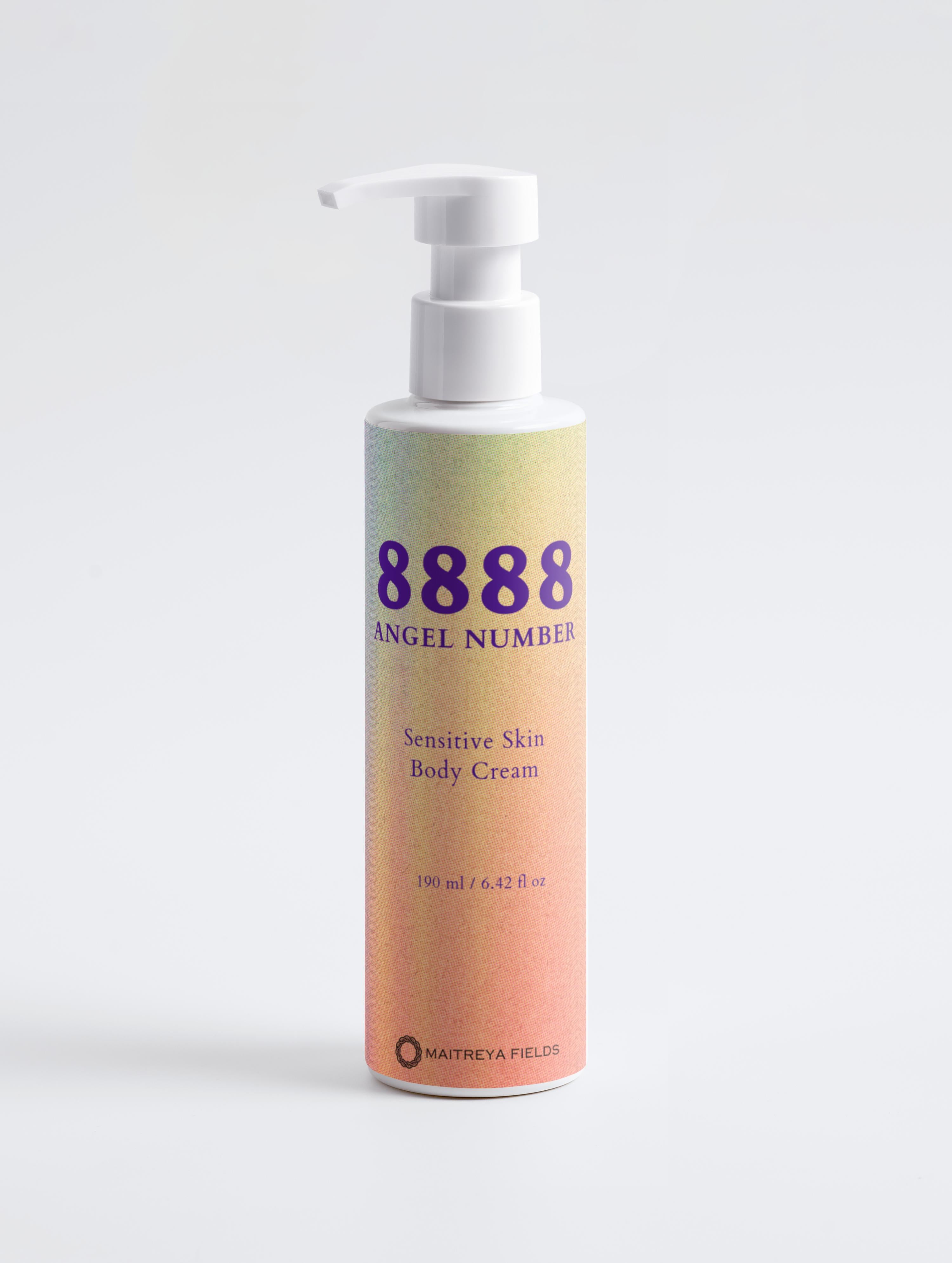 8888 Angel Number - Sensitive Skin Body Cream