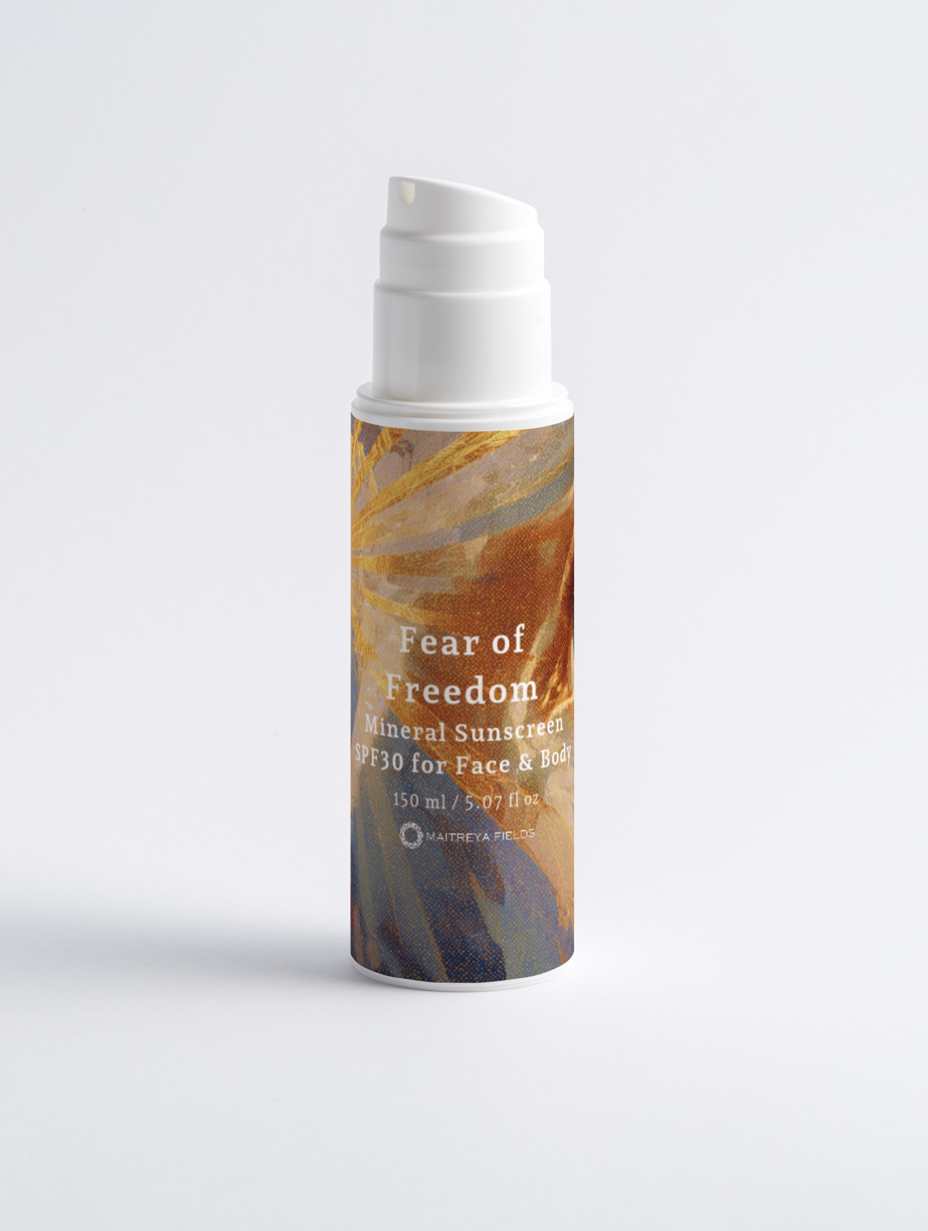 Fear of Freedom - Mineral Sunscreen SPF30 for Face & Body, no tint