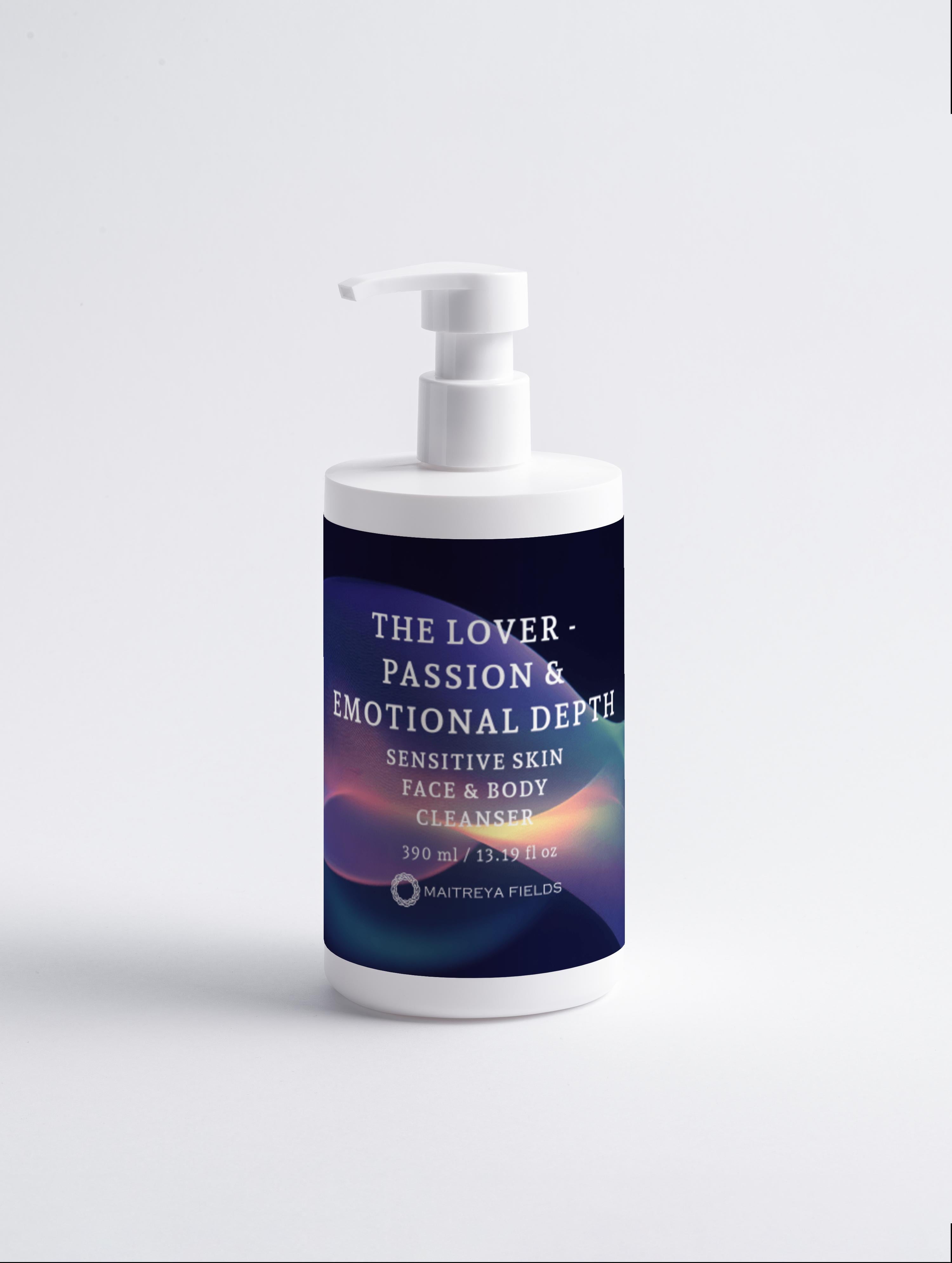 THE LOVER - PASSION & EMOTIONAL DEPTH - Sensitive Skin Face & Body Cleanser