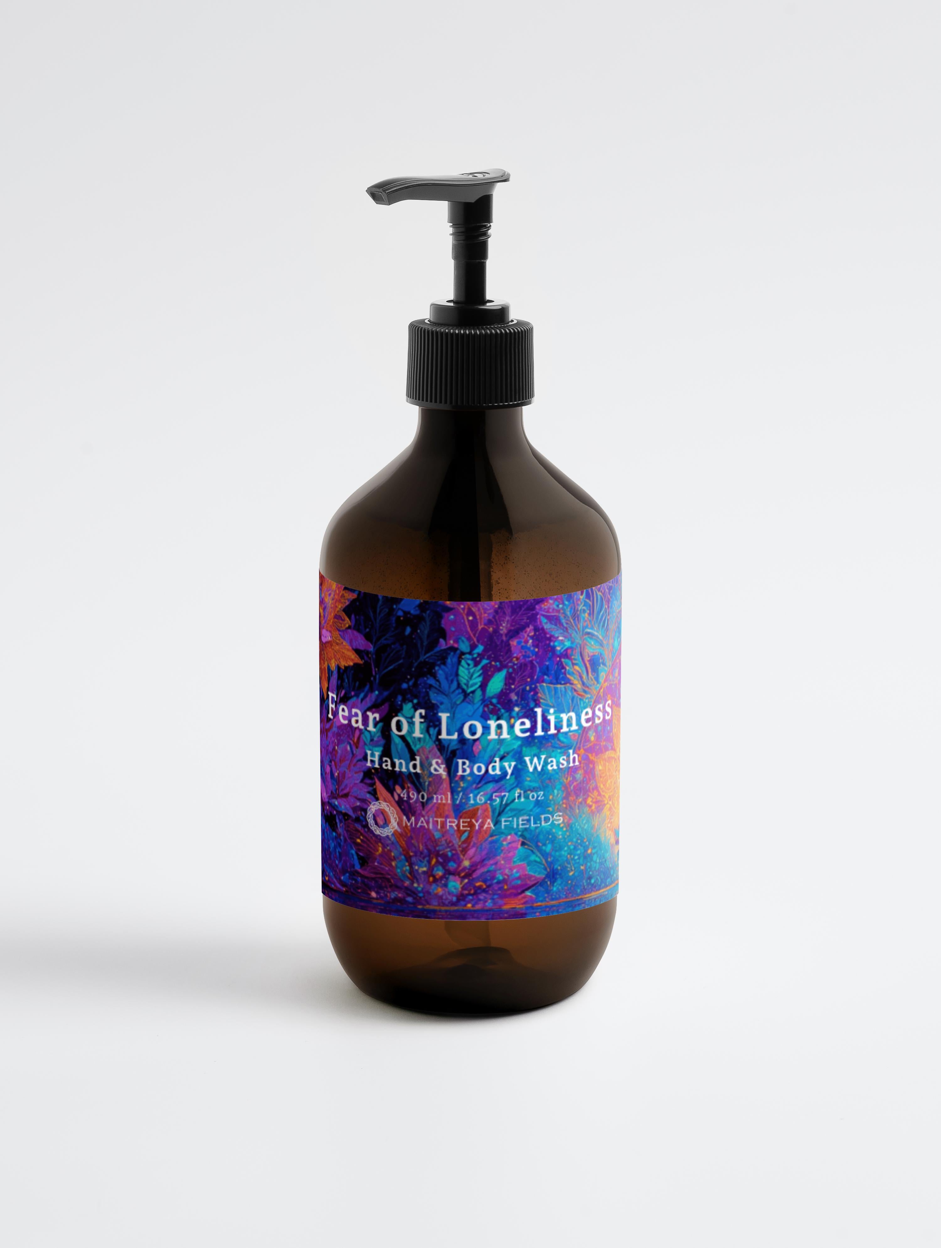 Fear of Loneliness - Hand & Body Wash, Peppermint & Dark Cedar