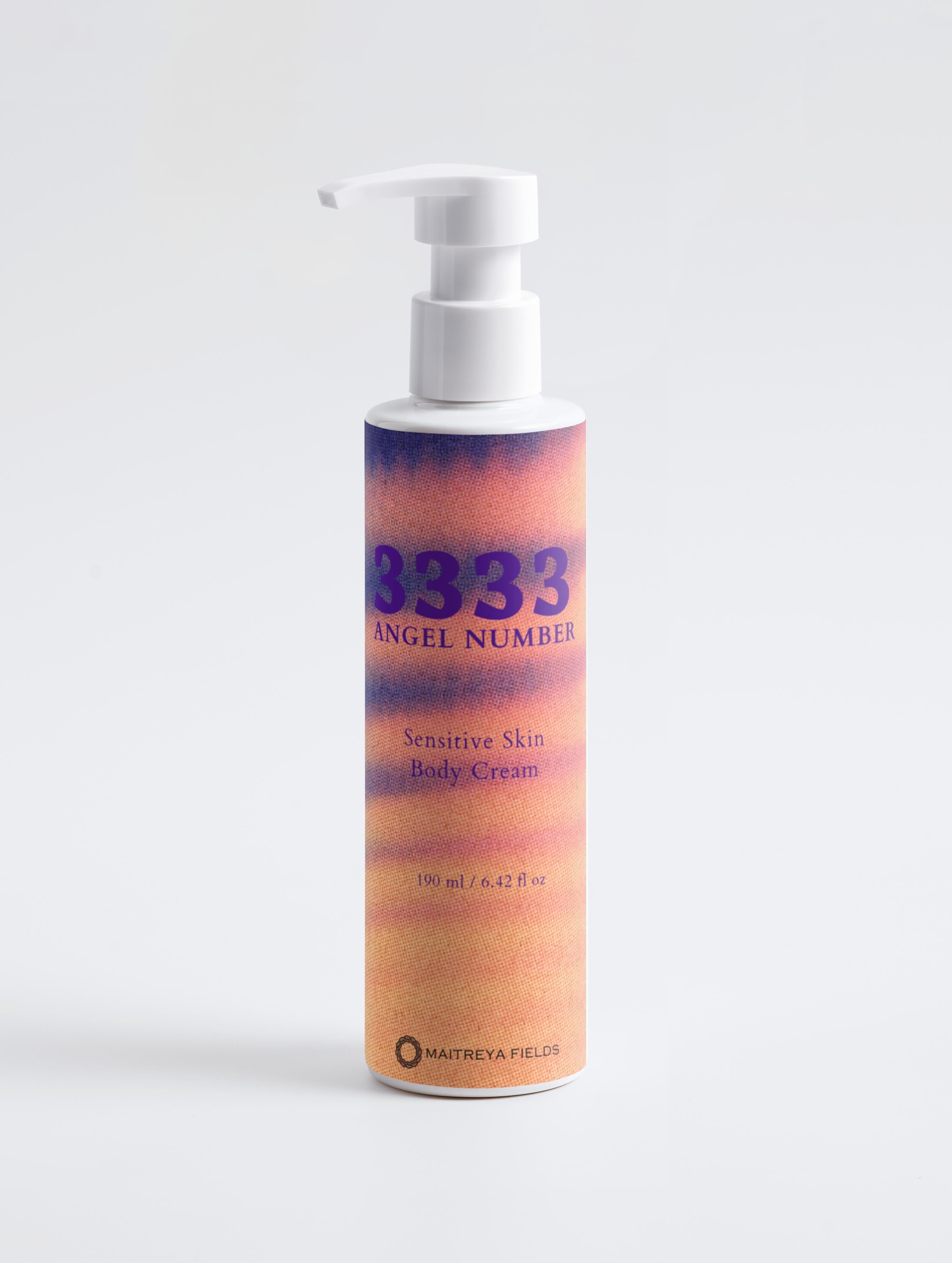 3333 Angel Number - Sensitive Skin Body Cream