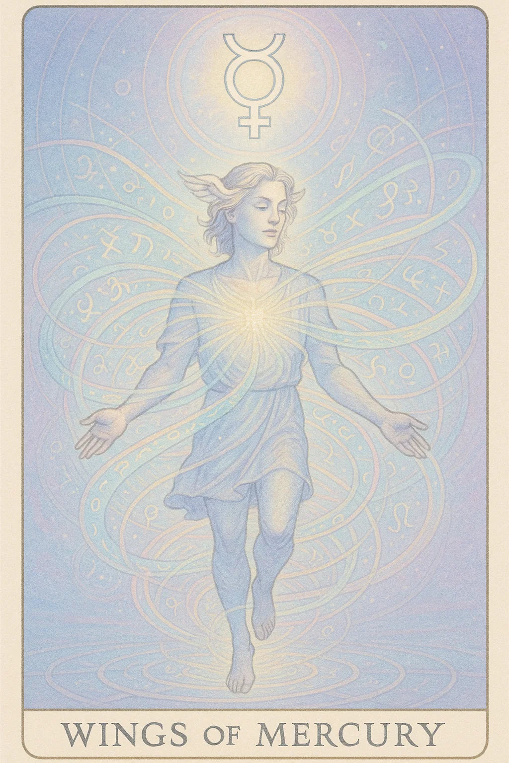 ☿ Wings of Mercury - Infused with Maitreya Reiki