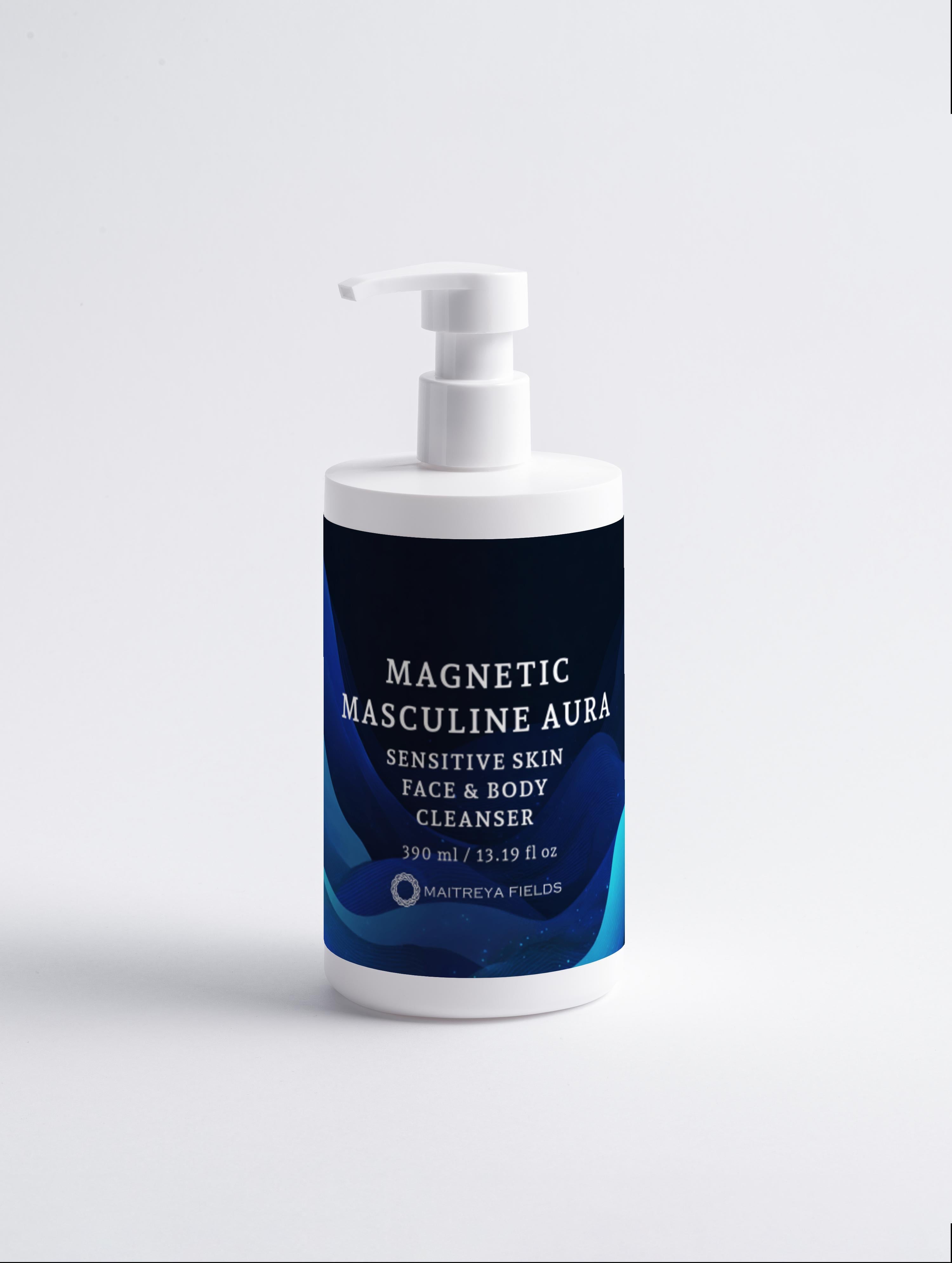 MAGNETIC MASCULINE AURA - Sensitive Skin Face & Body Cleanser