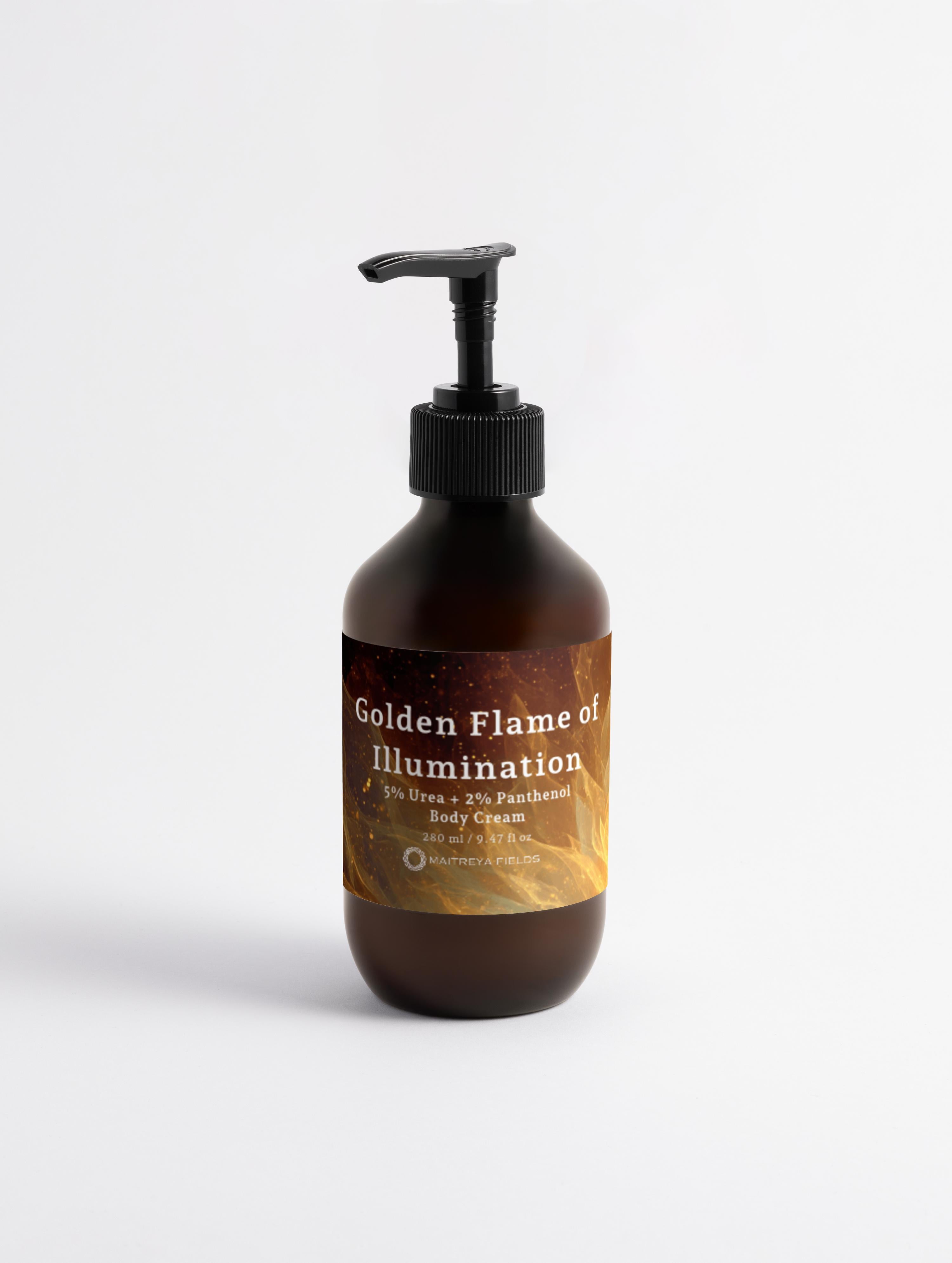 Golden Flame of Illumination - 5% Urea + 2% Panthenol Body Cream