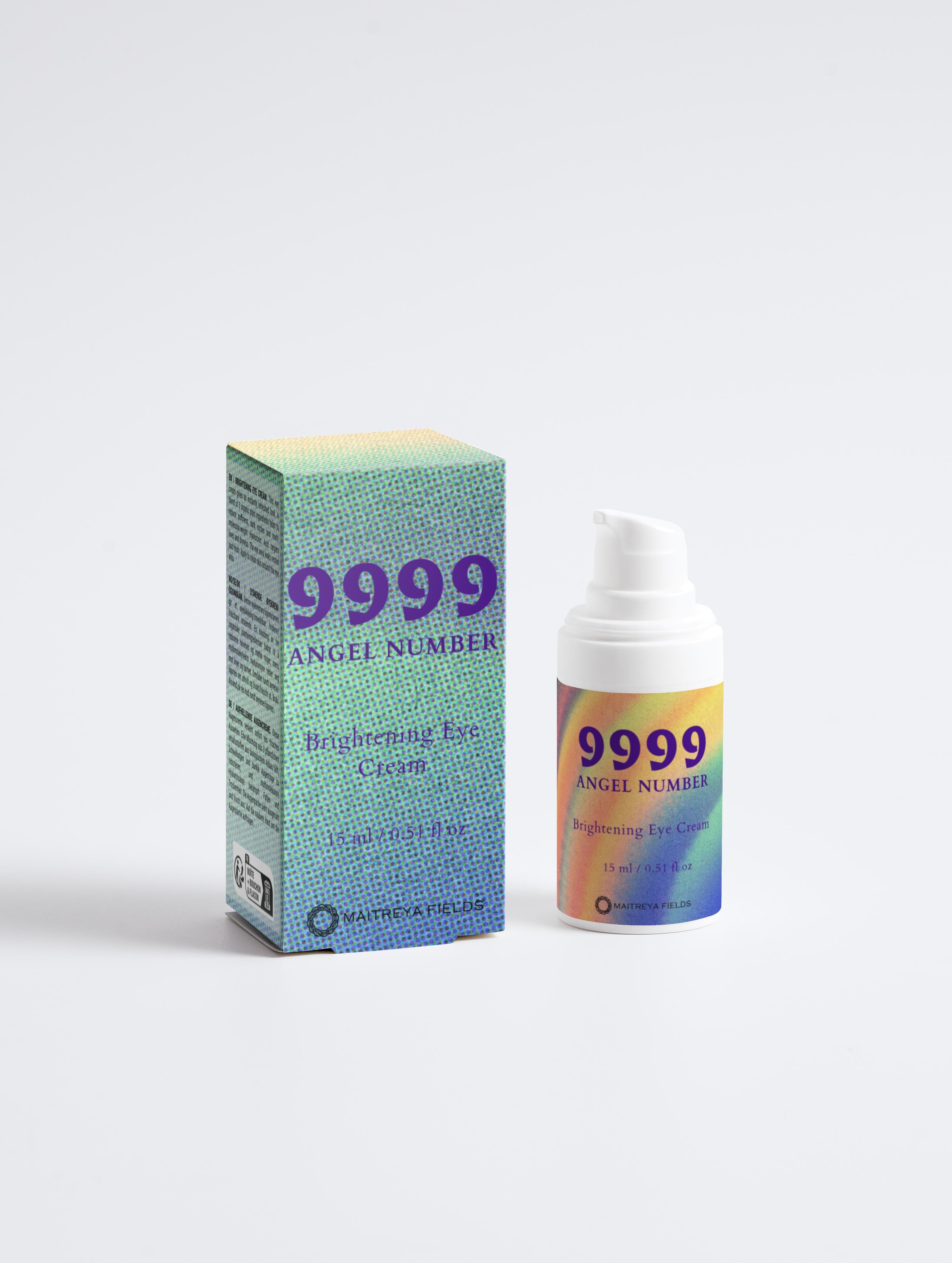 9999 Angel Number - Brightening Eye Cream