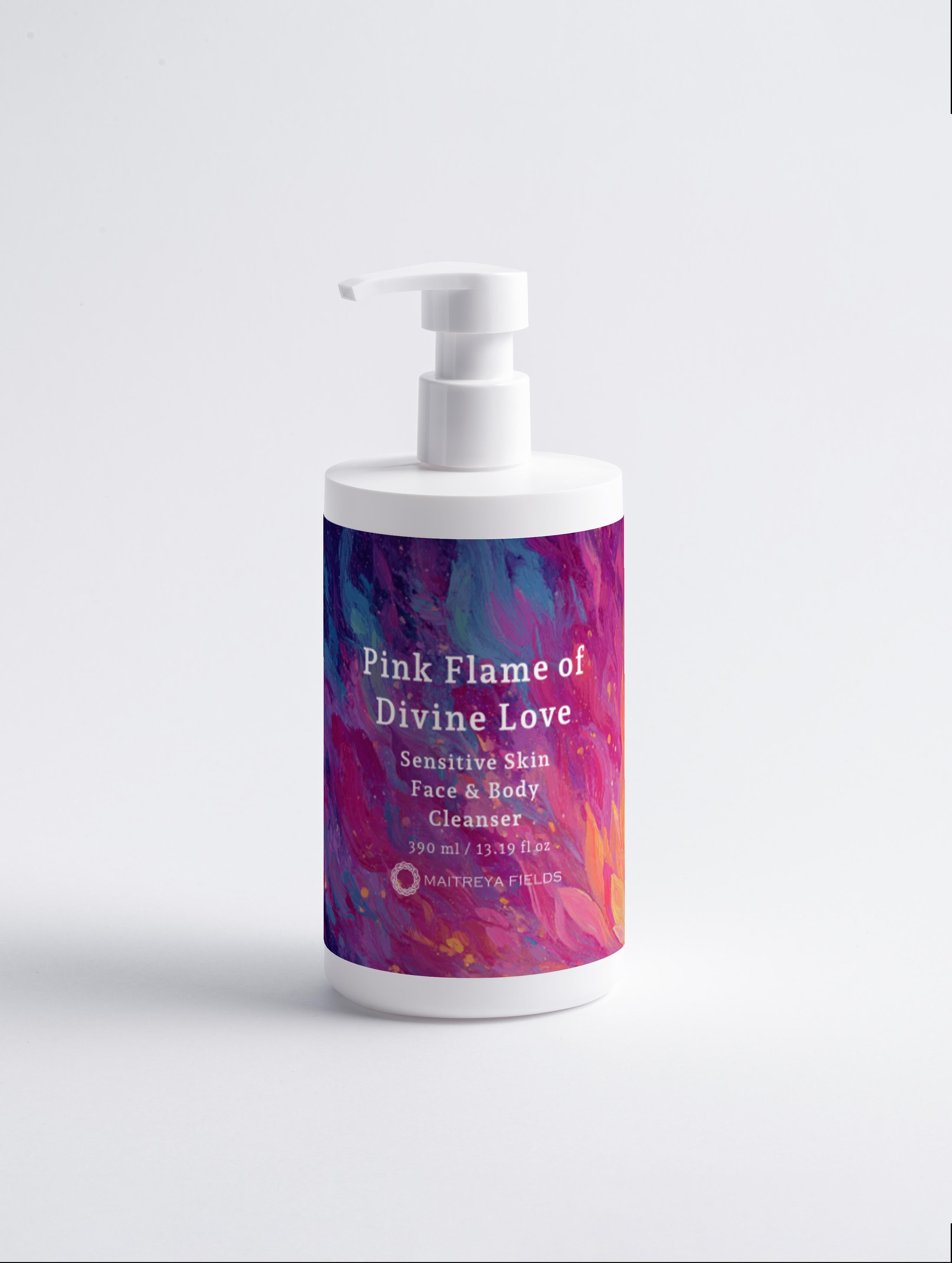 Pink Flame of Divine Love - Sensitive Skin Face & Body Cleanser