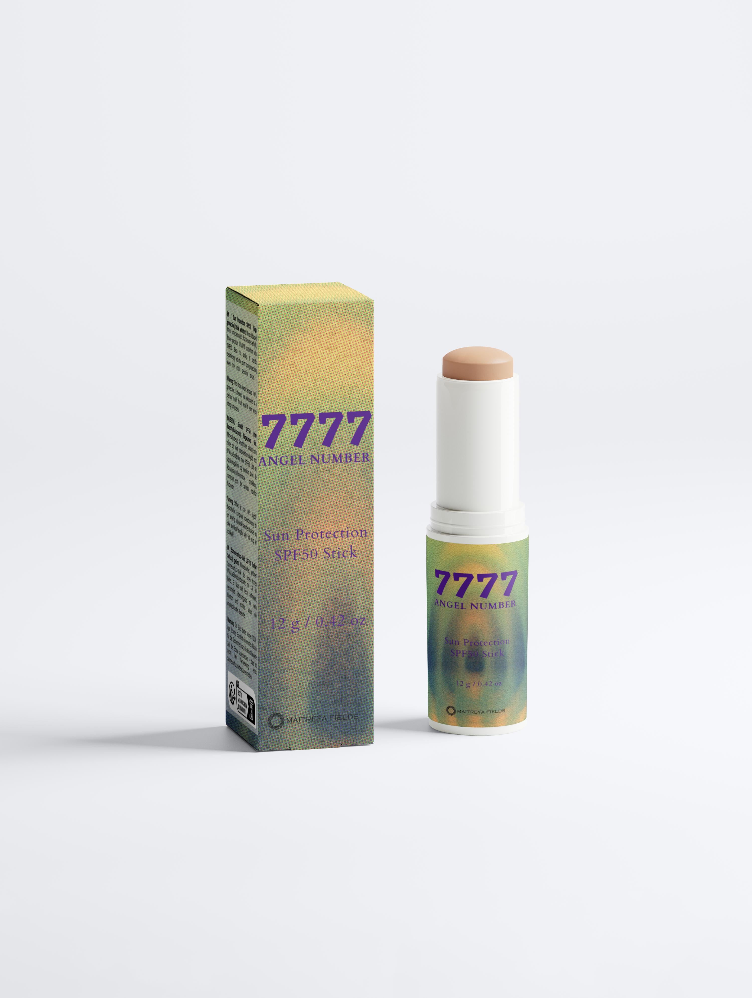 7777 Angel Number - Sun Protection SPF50 Stick, with tint
