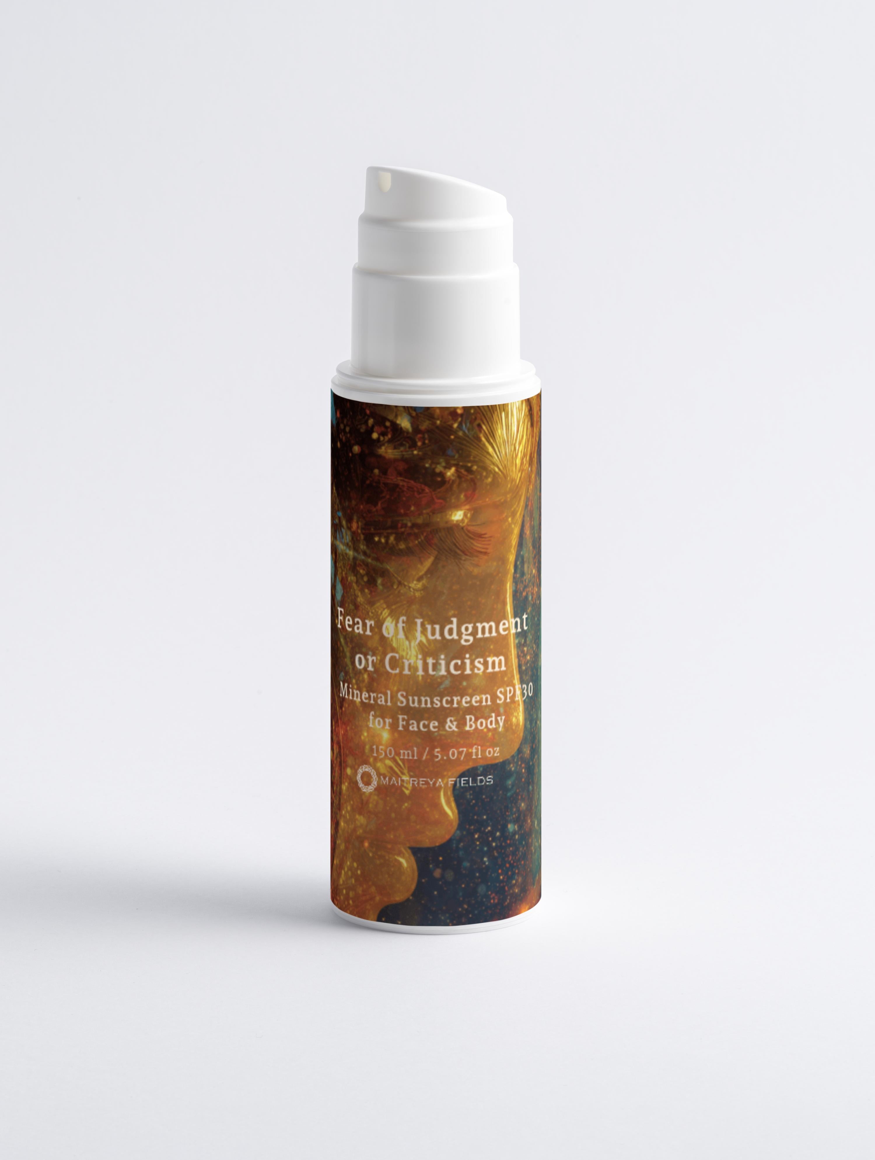 Fear of Judgment or Criticism - Mineral Sunscreen SPF30 for Face & Body, no tint