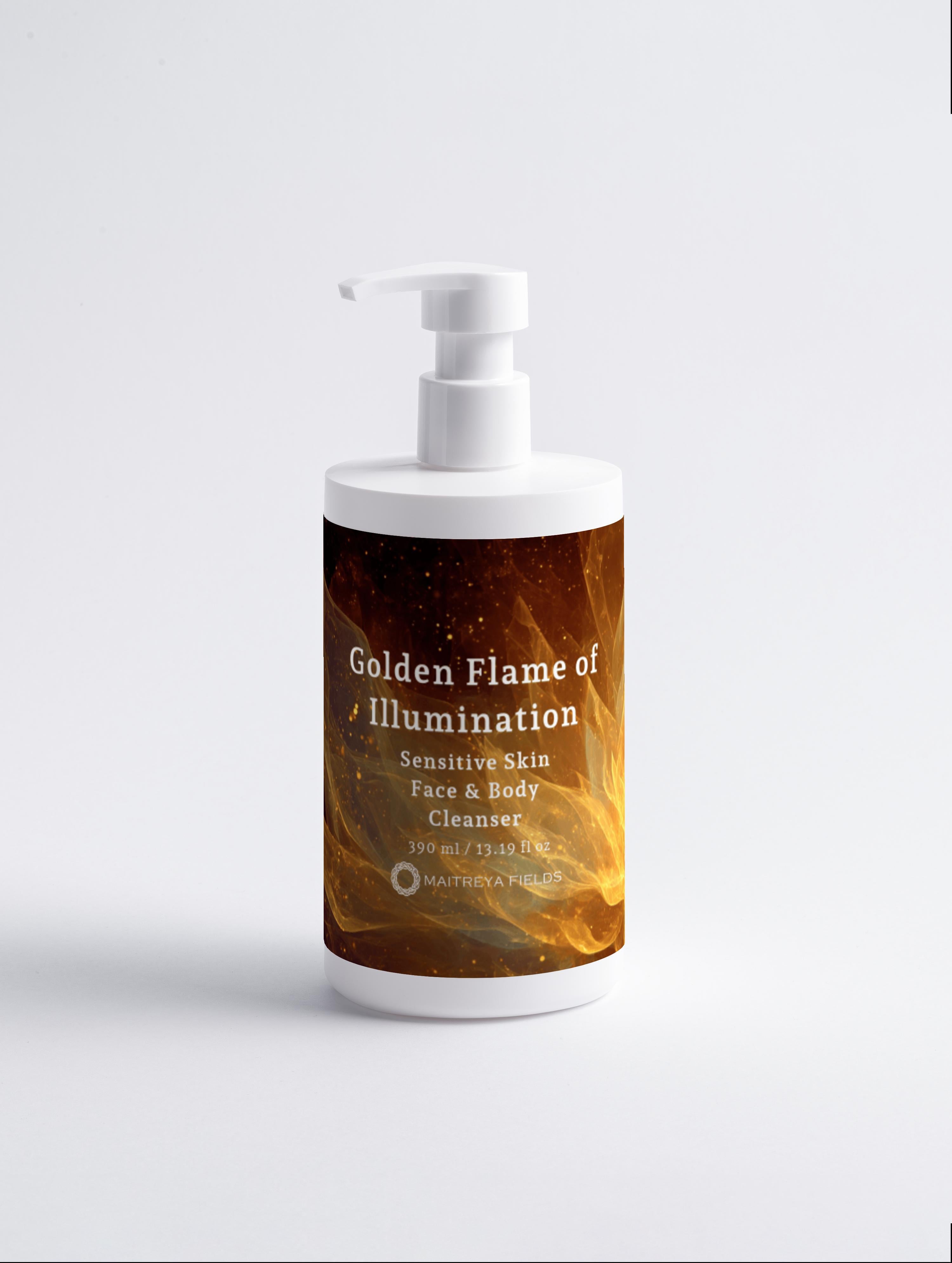 Golden Flame of Illumination - Sensitive Skin Face & Body Cleanser