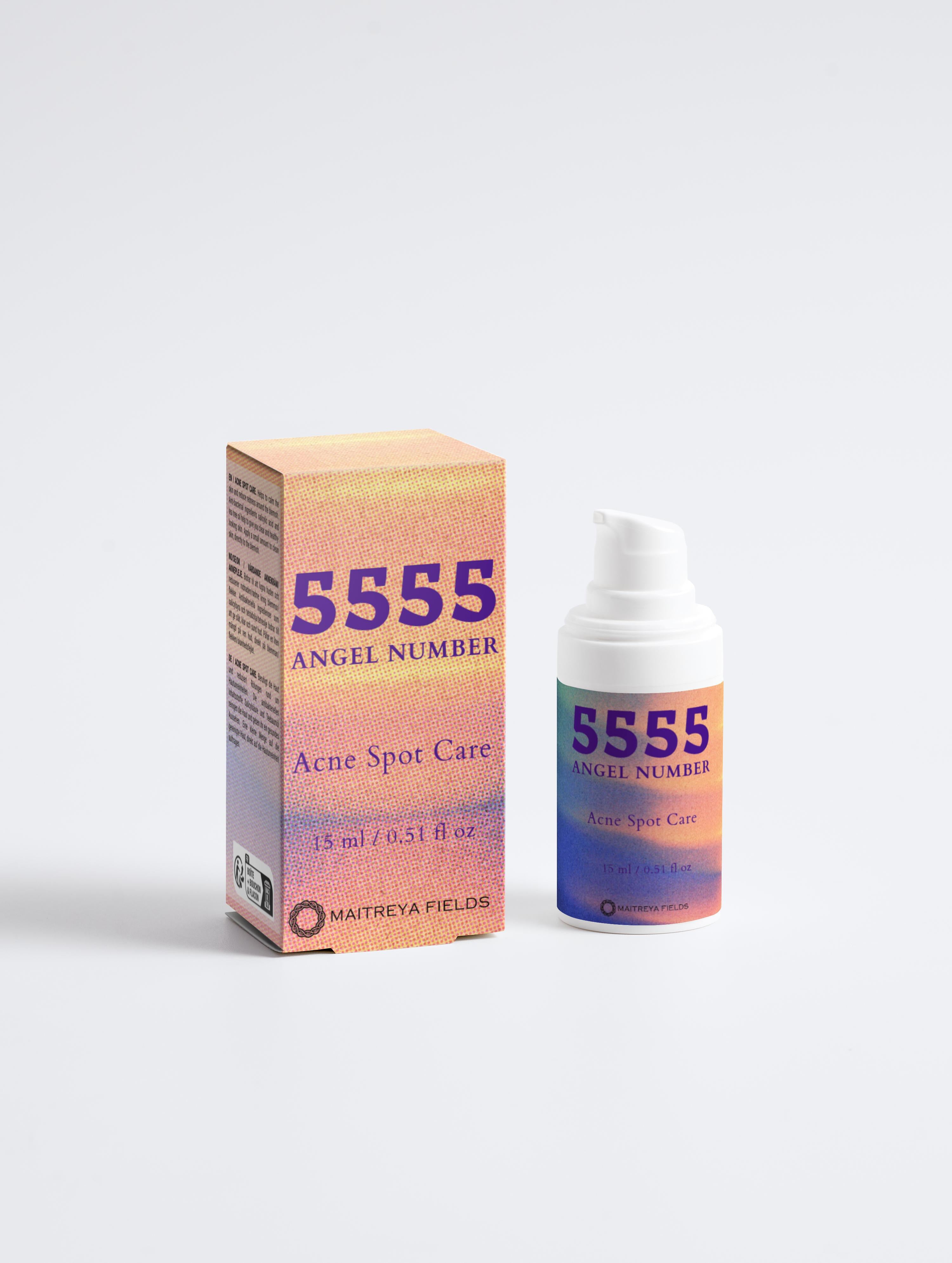 5555 Angel Number - Acne Spot Care