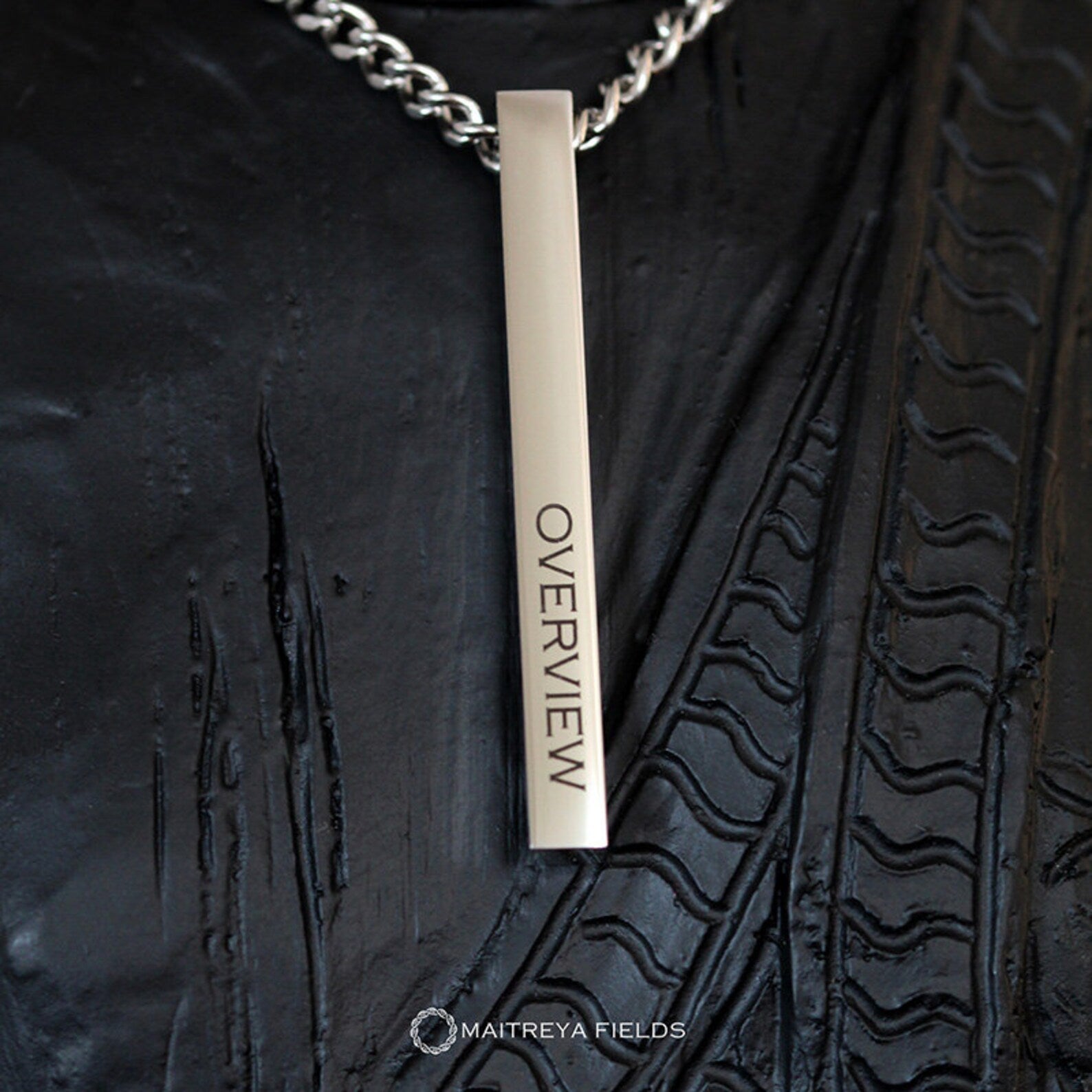 The Overview Effect Pendant 109 / Chrysopoeia Series / Maitreya Fields - Energetically Programmed