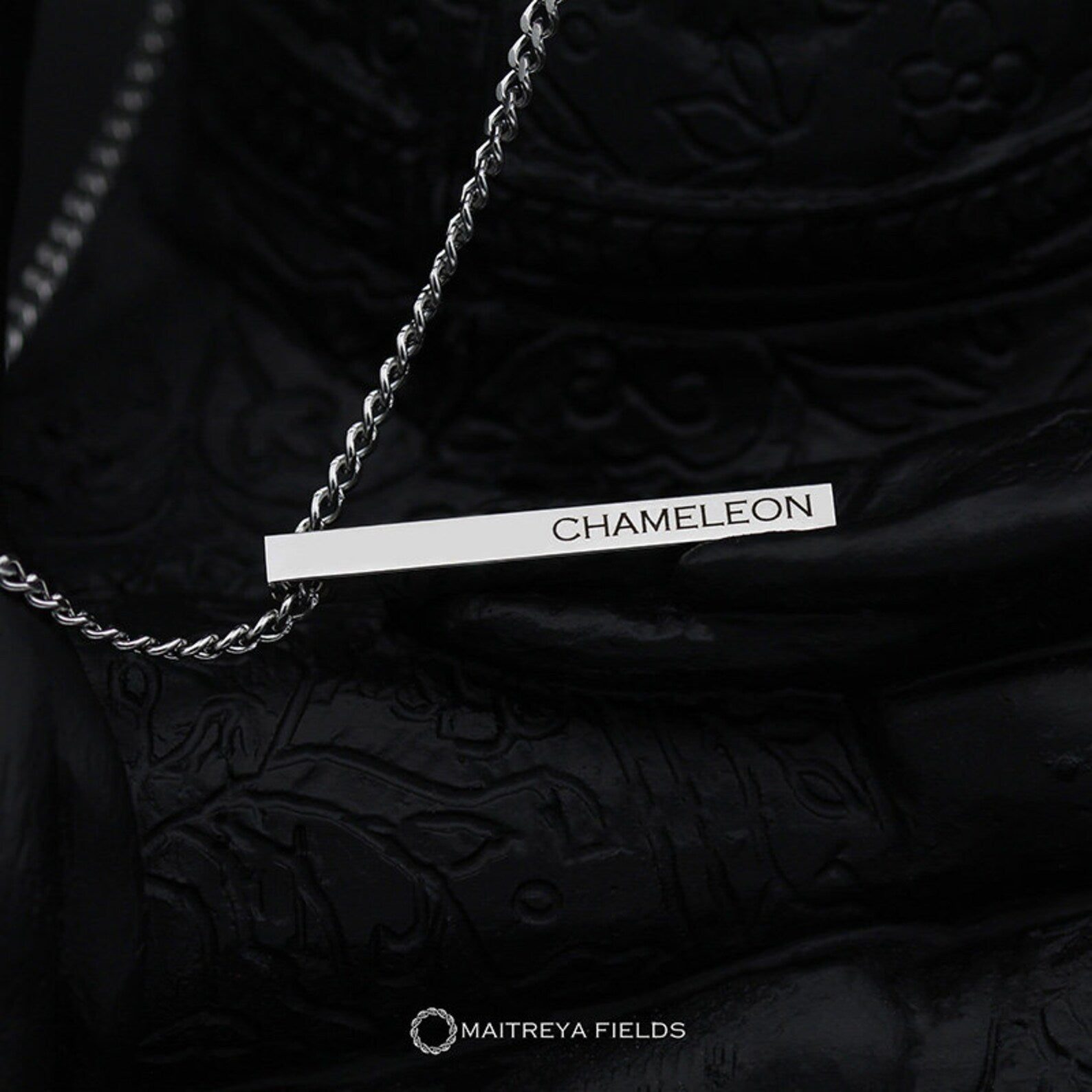 Chameleon Protection - Energy Protection Pendant 142 / Chrysopoeia Series / Maitreya Fields - Energetically Programmed