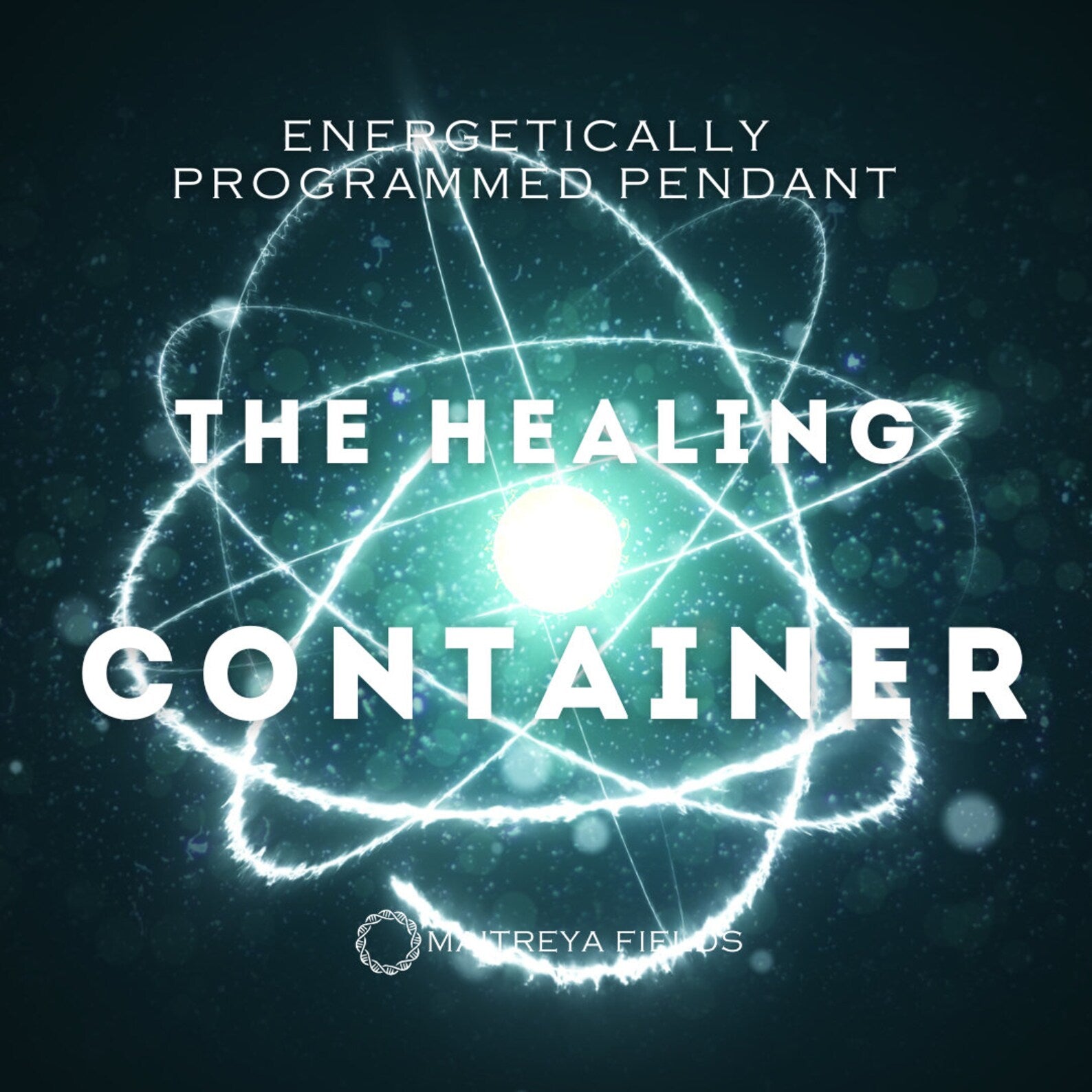 The Healing Container Pendant 169 / Chrysopoeia Series / Maitreya Fields - Energetically Programmed