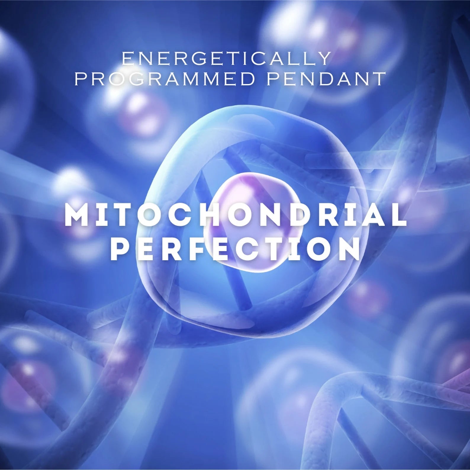 Mitochondrial Perfection Pendant 105/ Chrysopoeia Series / Maitreya Fields - Energetically Programmed