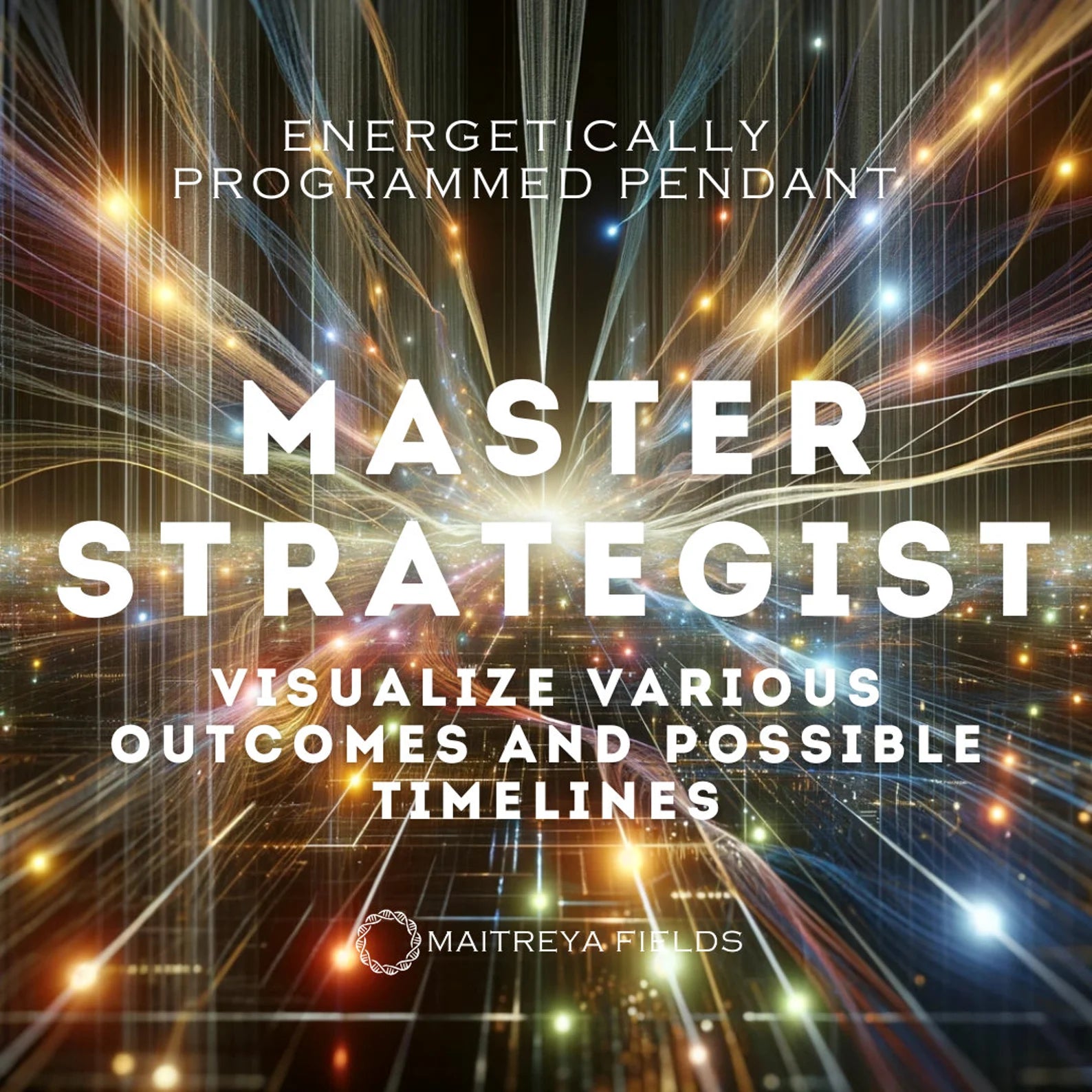 Master Strategist 140 / Chrysopoeia Series / Maitreya Fields - Energetically Programmed