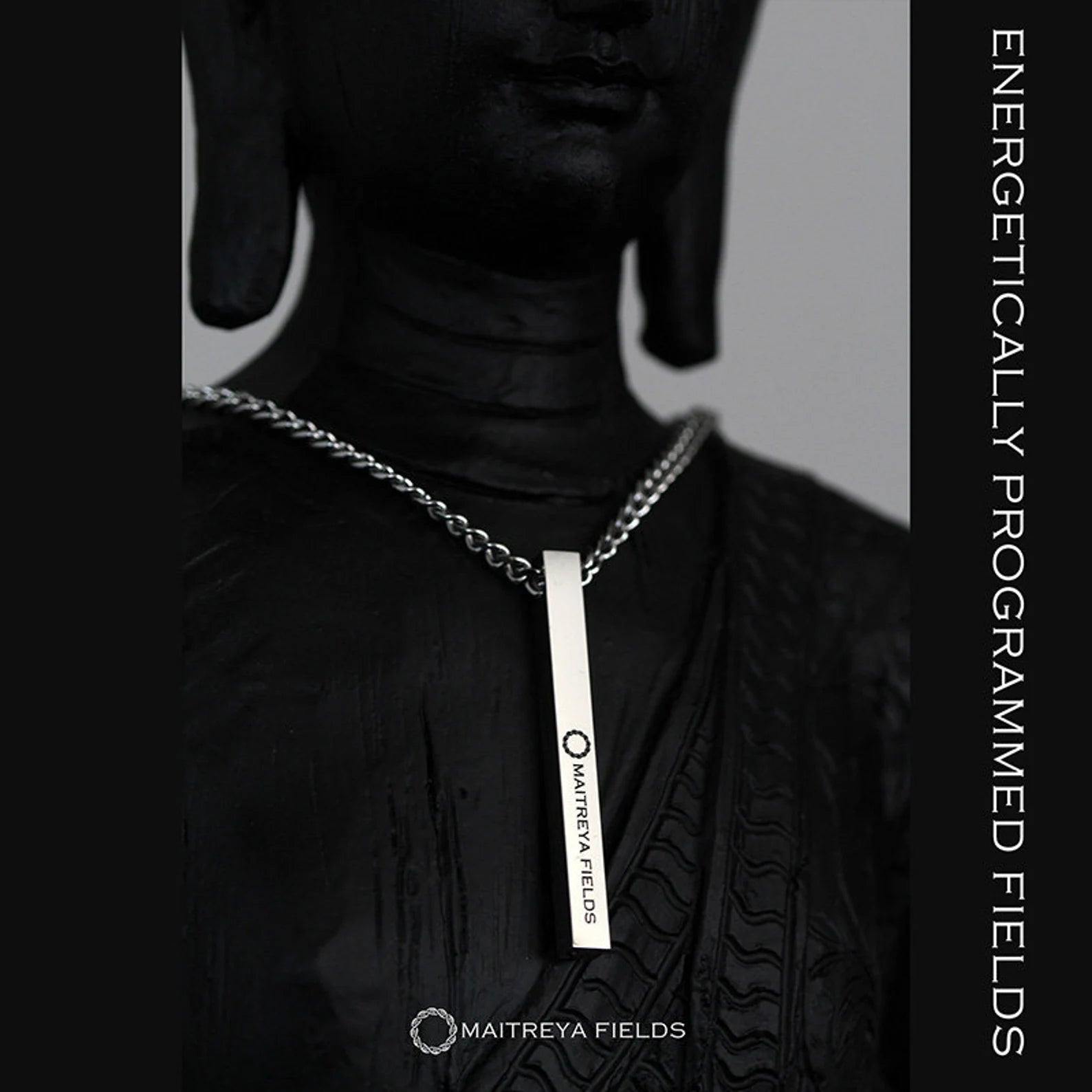 Attract Wealth Pendant 96/ Chrysopoeia Series - Stainless Steel Necklace / Maitreya Fields - Energetically Programmed