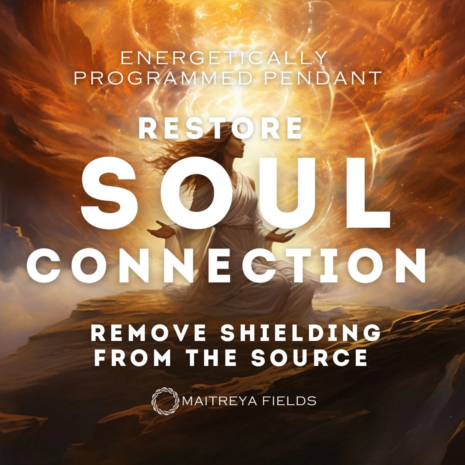 Restore Soul Connection 153 / Chrysopoeia Series / Maitreya Fields - Energetically Programmed
