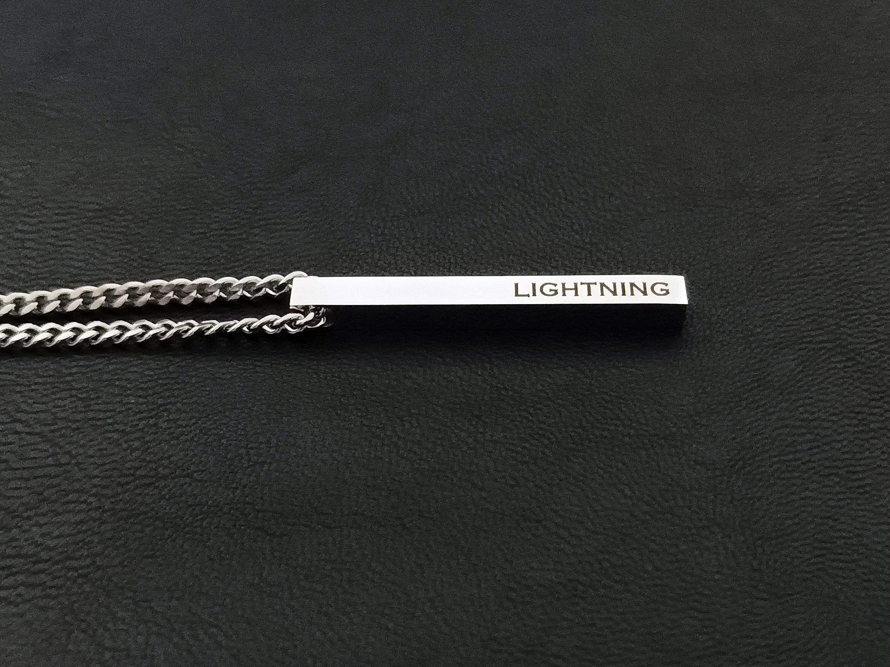 Lightning Speed and Power Pendant 75/ Chrysopoeia Series / Maitreya Fields - Energetically Programmed