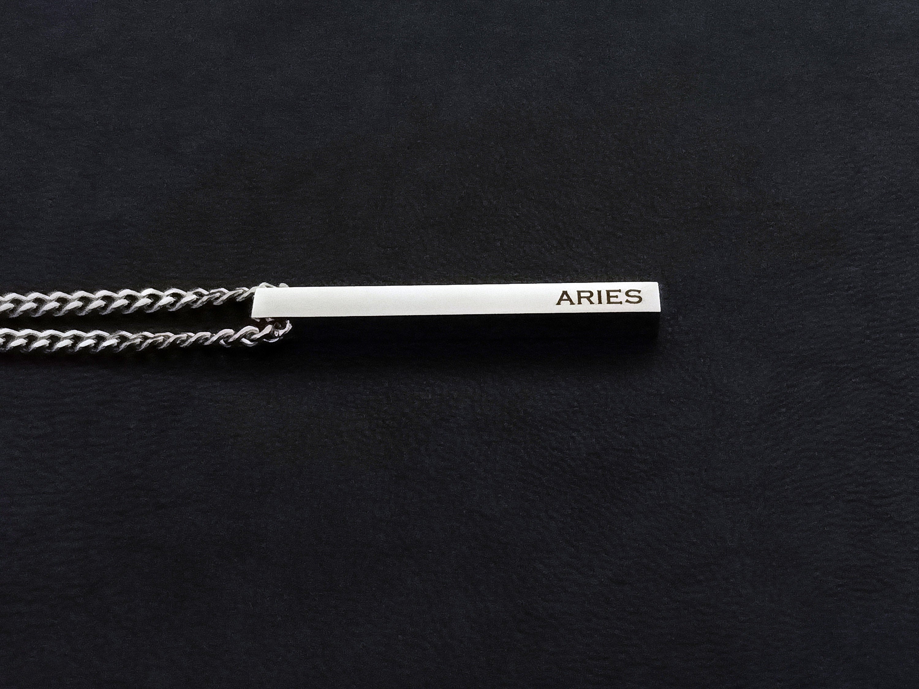 Aries Zodiac Sign Pendant 58 / Chrysopoeia Series / Maitreya Fields - Energetically Programmed