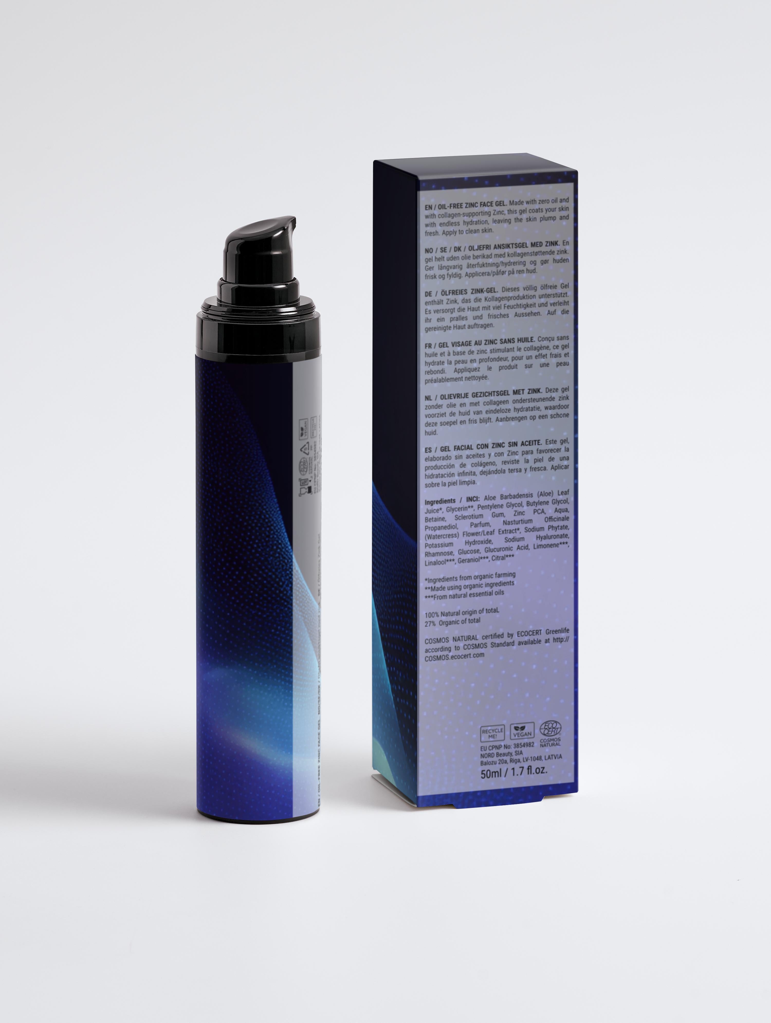 THE SAGE - WISDOM & STRATEGY - Oil-Free Zinc Face Gel for Men