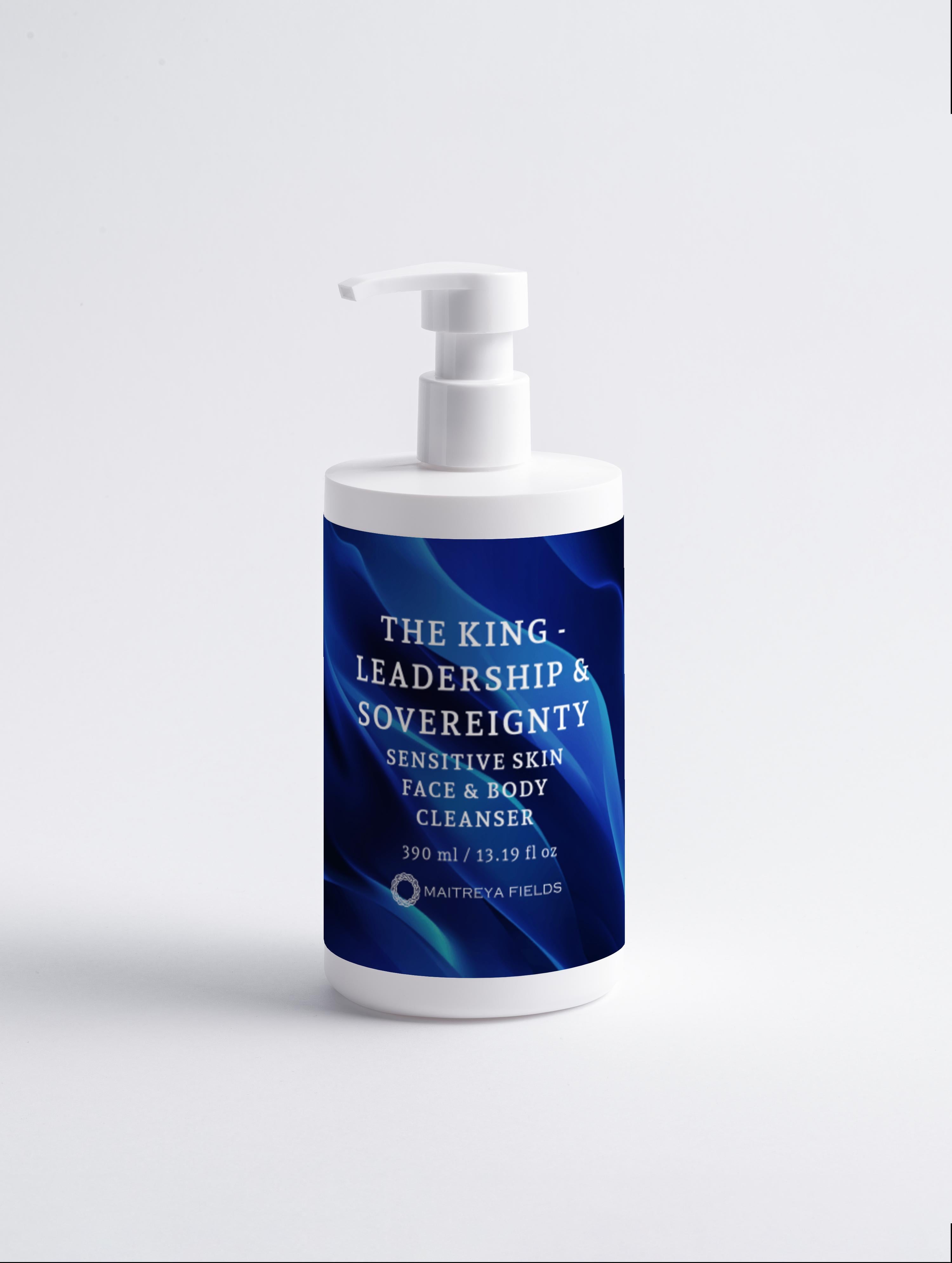 THE KING - LEADERSHIP & SOVEREIGNTY - Sensitive Skin Face & Body Cleanser