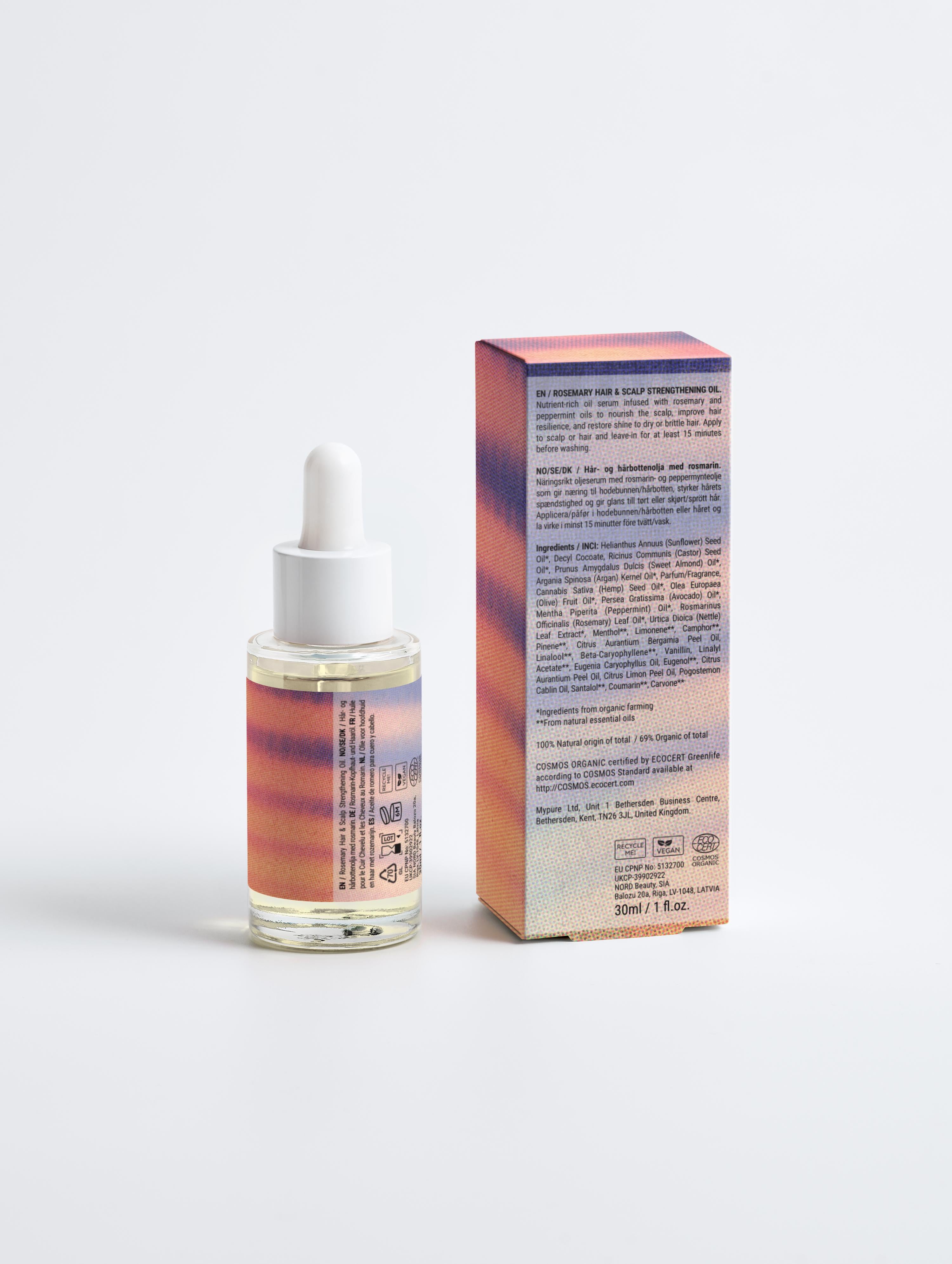 3333 Angel Number - Rosemary Hair & Scalp Strengthening Oil