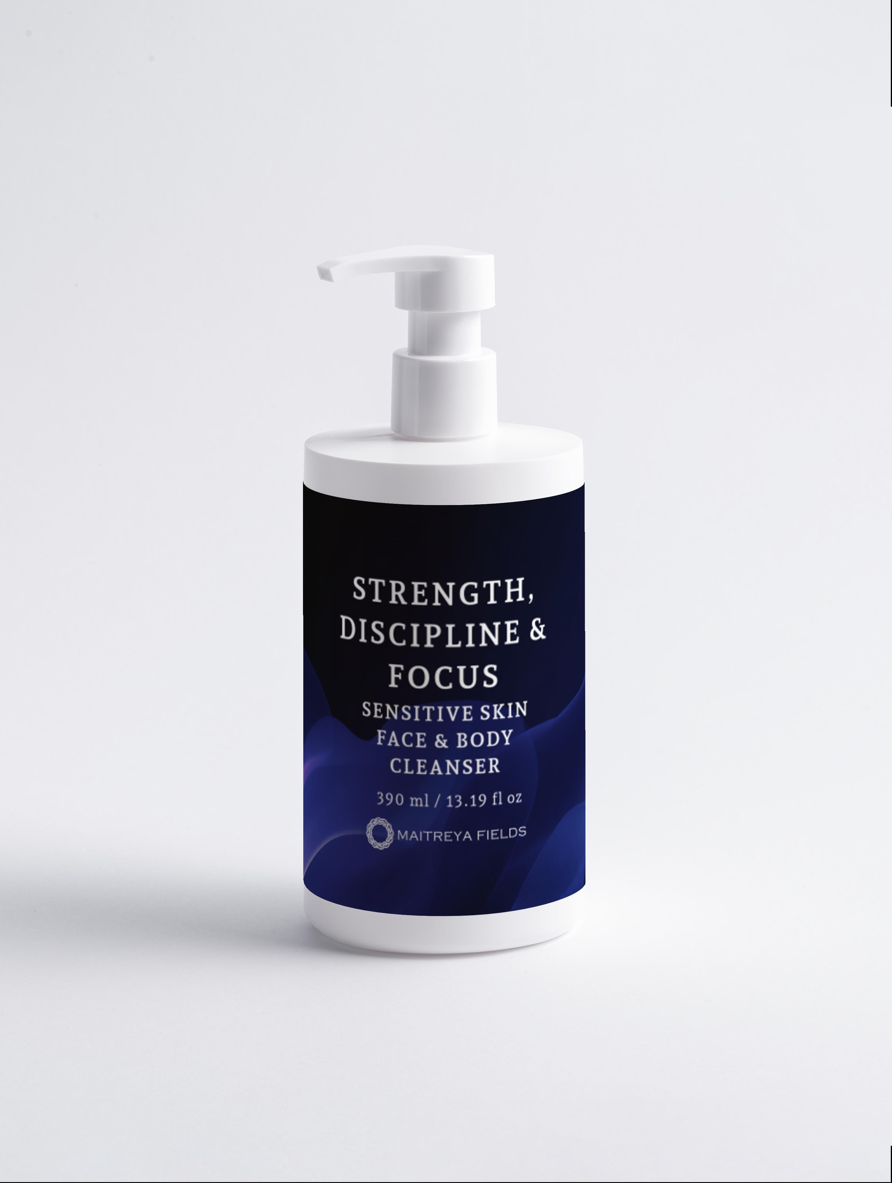 STRENGTH, DISCIPLINE & FOCUS - Sensitive Skin Face & Body Cleanser