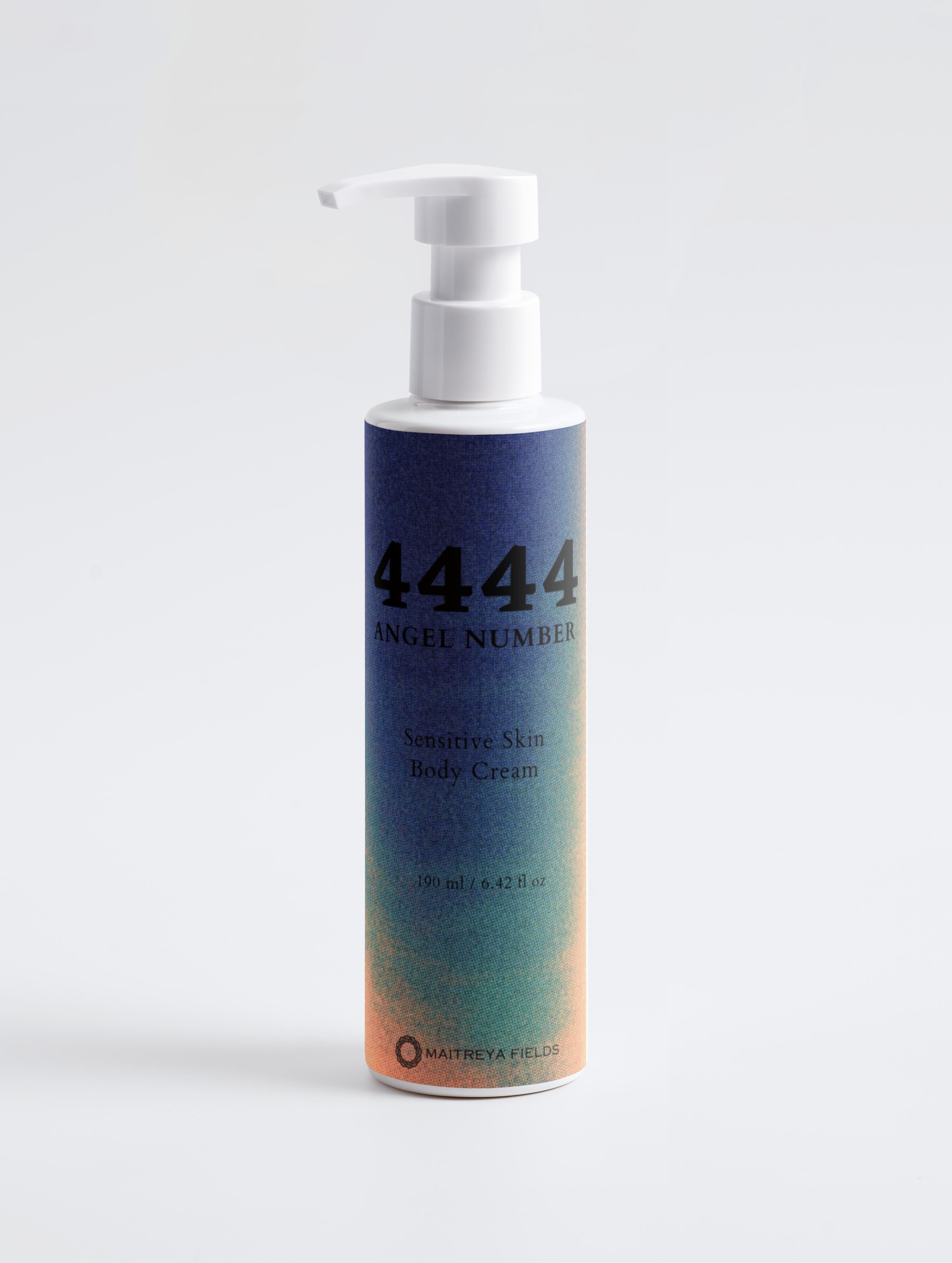 4444 Angel Number - Sensitive Skin Body Cream
