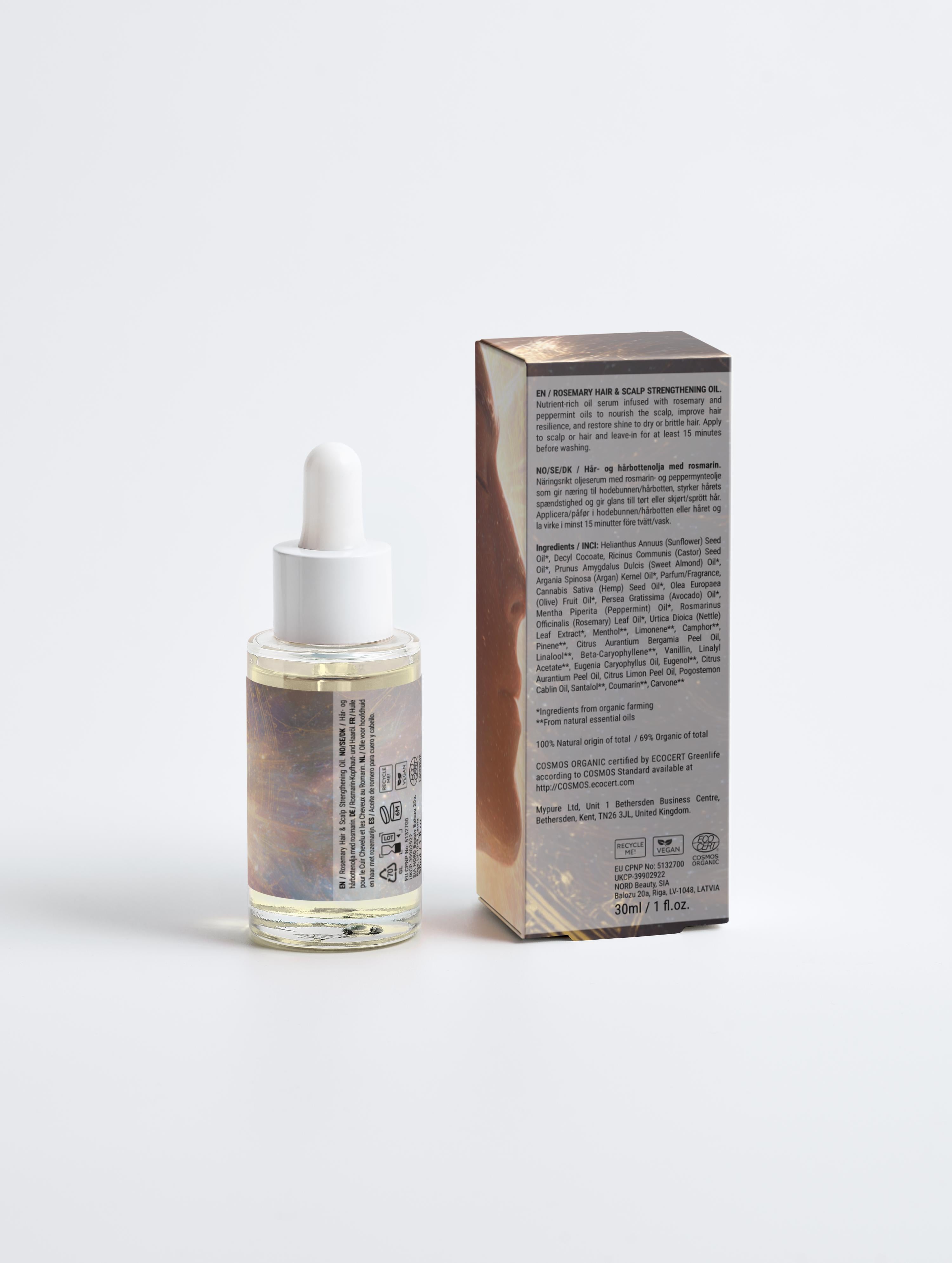 Fear of Confrontation or Conflict - Rosemary Hair & Scalp Strengthening Oil