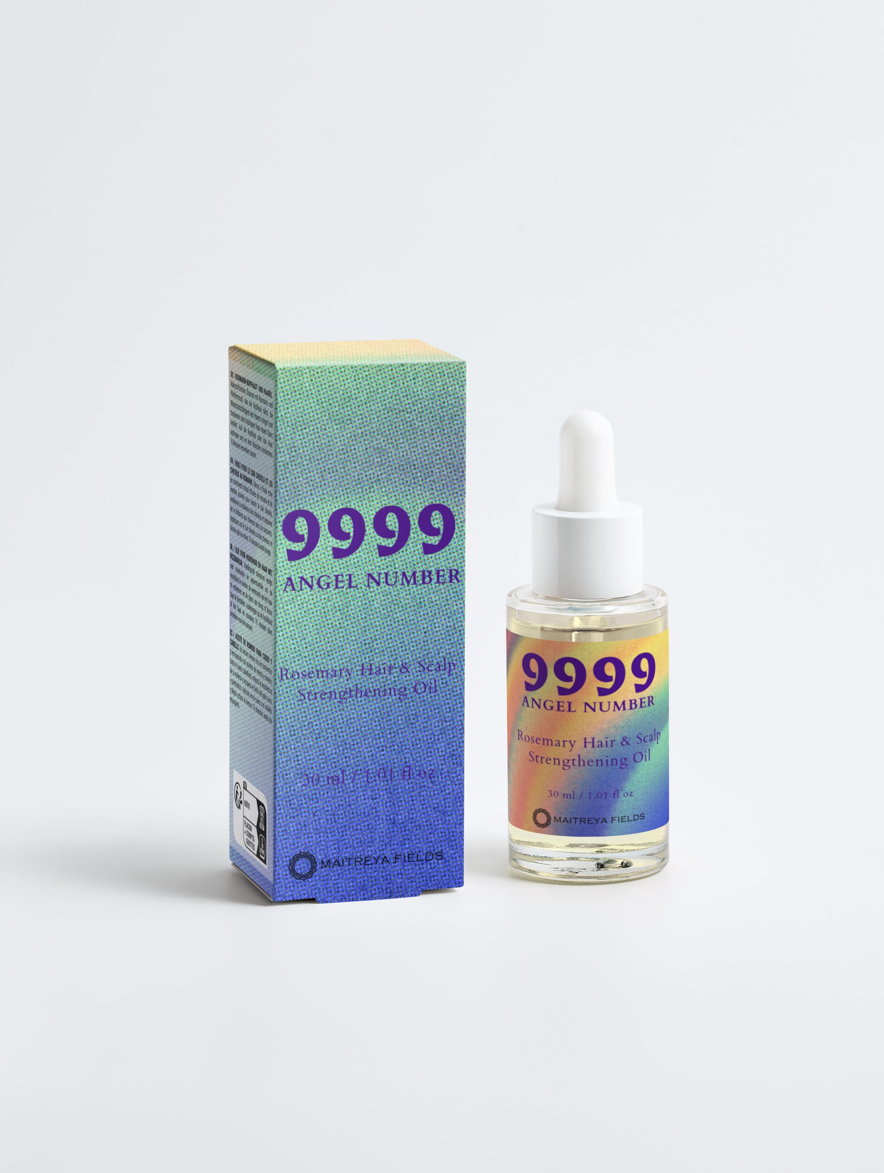 9999 Angel Number - Rosemary Hair & Scalp Strengthening Oil